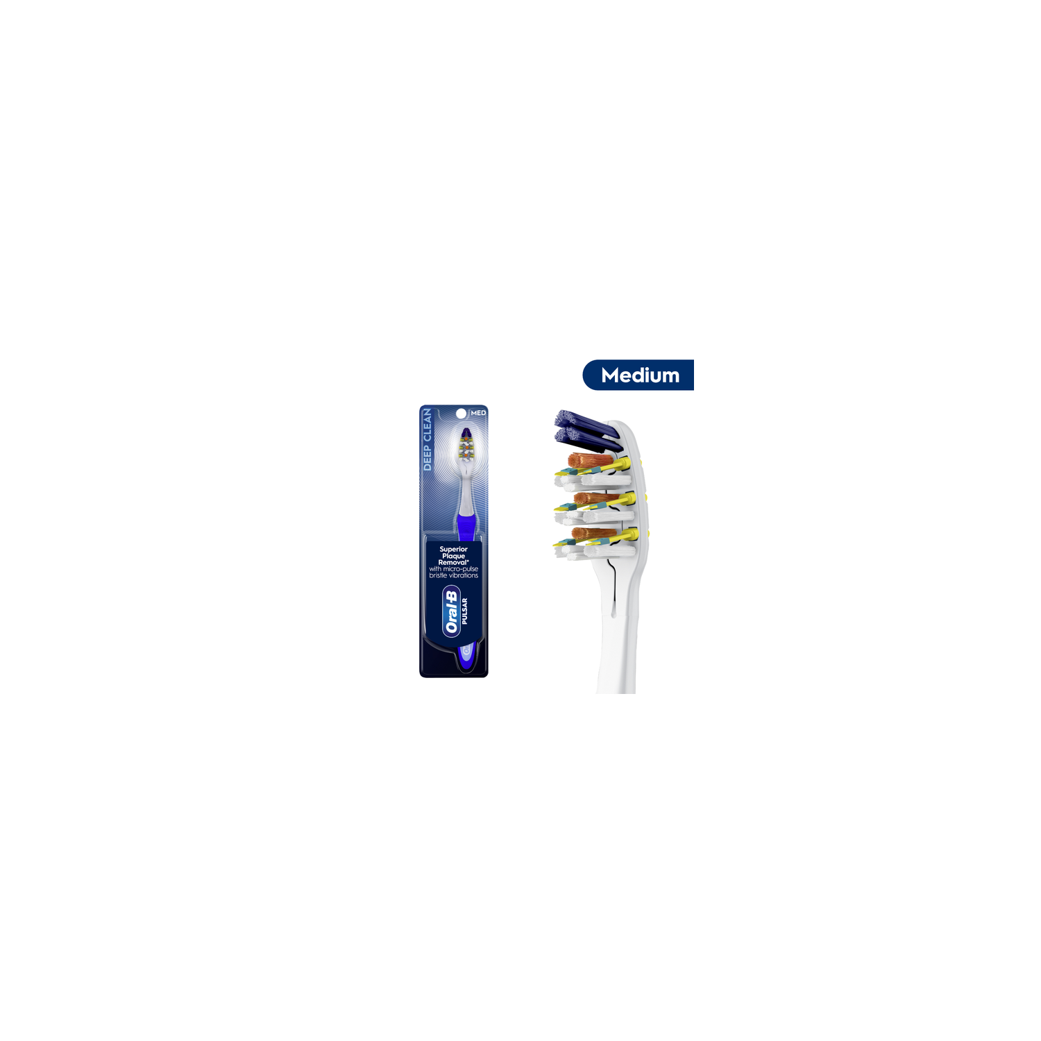 Oral-B Med Battery Toothbrush - 1 Count Image 1 of 2