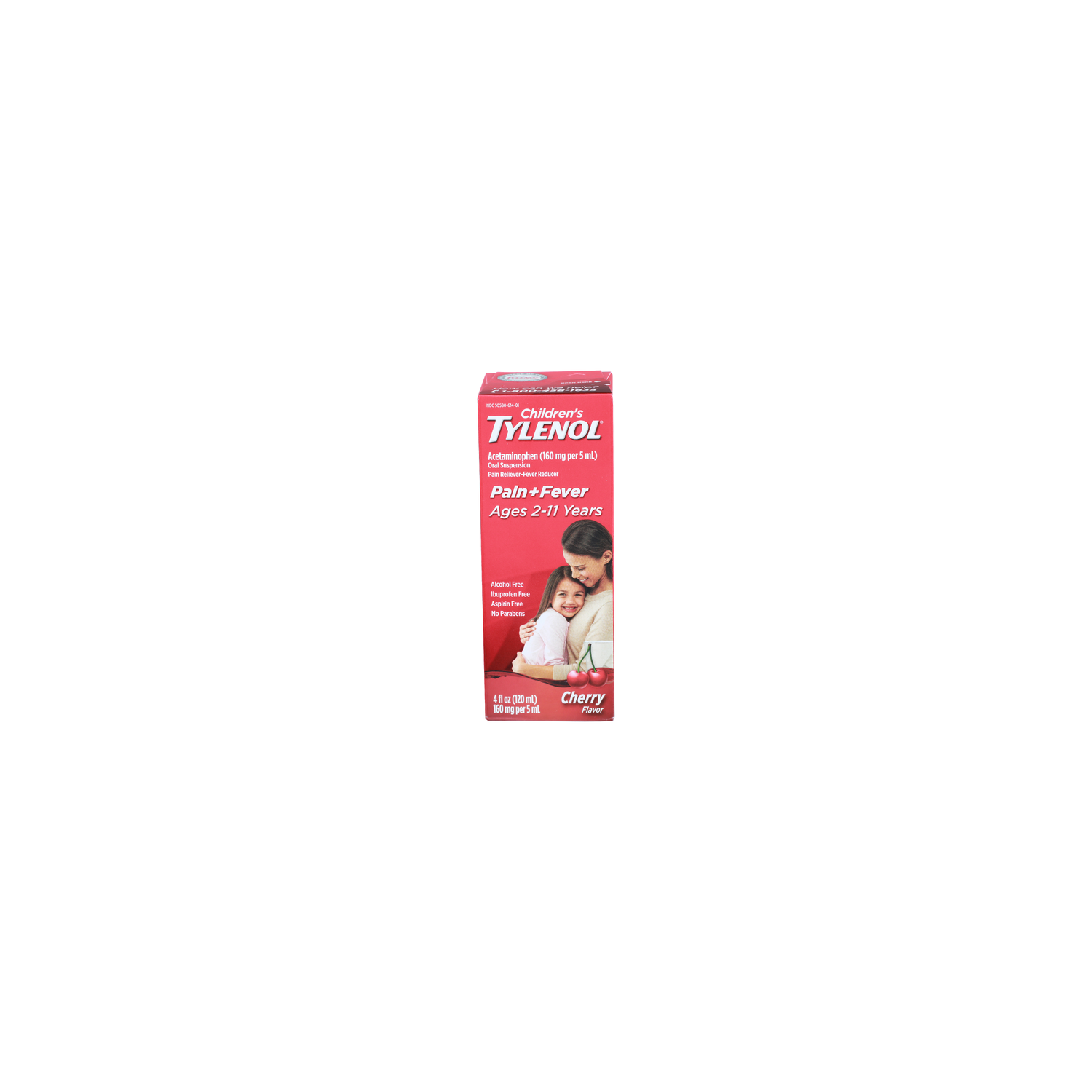 CHILDREN's Tylenol Cherry Flavor Pain Reliever-Fever Reducer - 4 Fluid Ounce Image 1 of 4