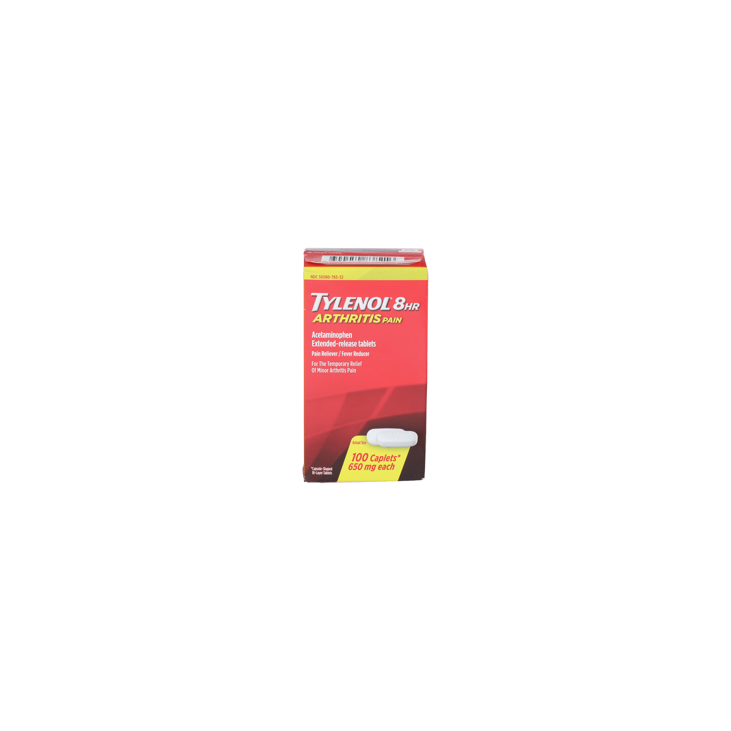 Tylenol 8HR Arthritis Pain Reliever Fever Reducer - 100 Count Image 1 of 4