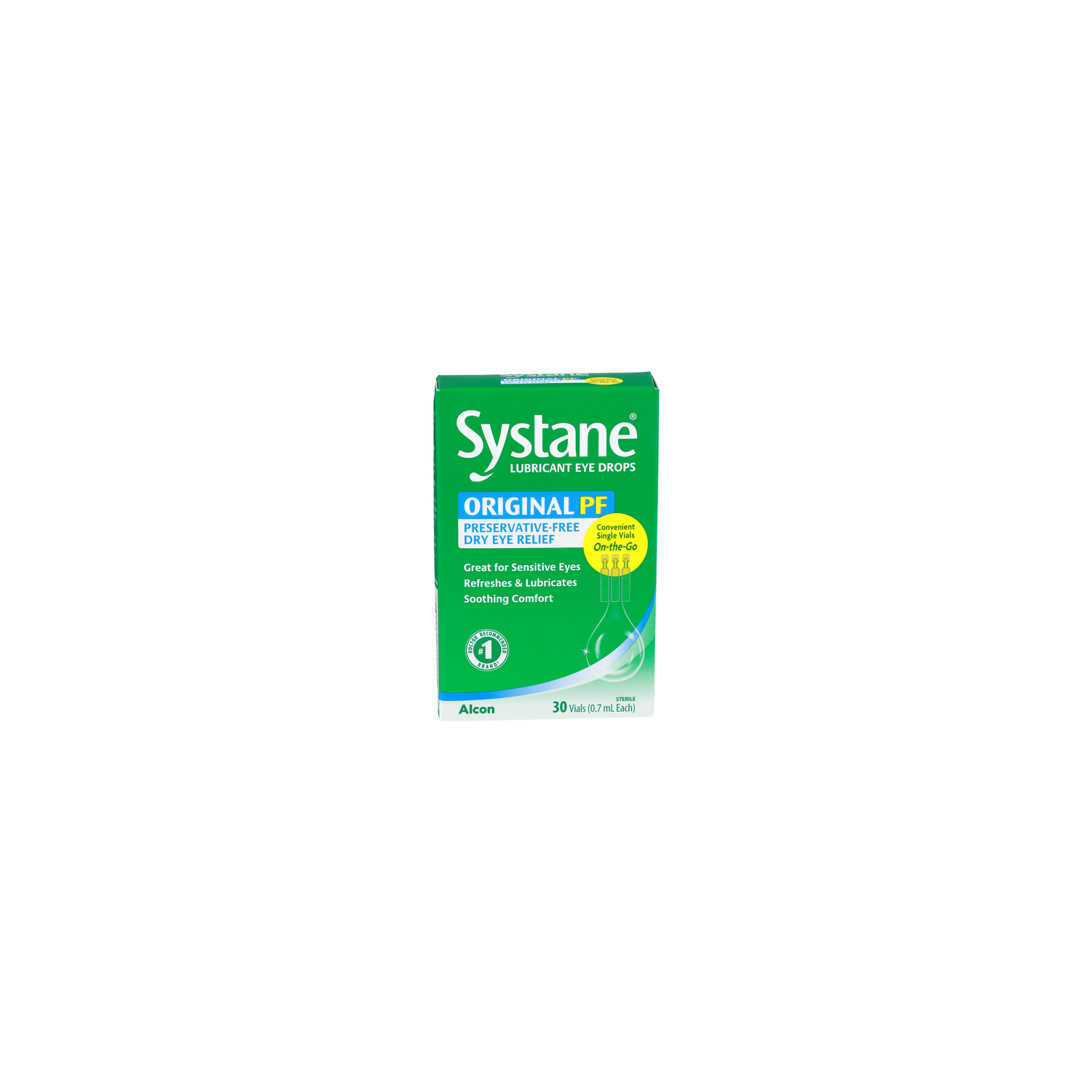 Systane Lubricant Eye Drops Alcon - 0.7 ml - 30 Count Image 1 of 2