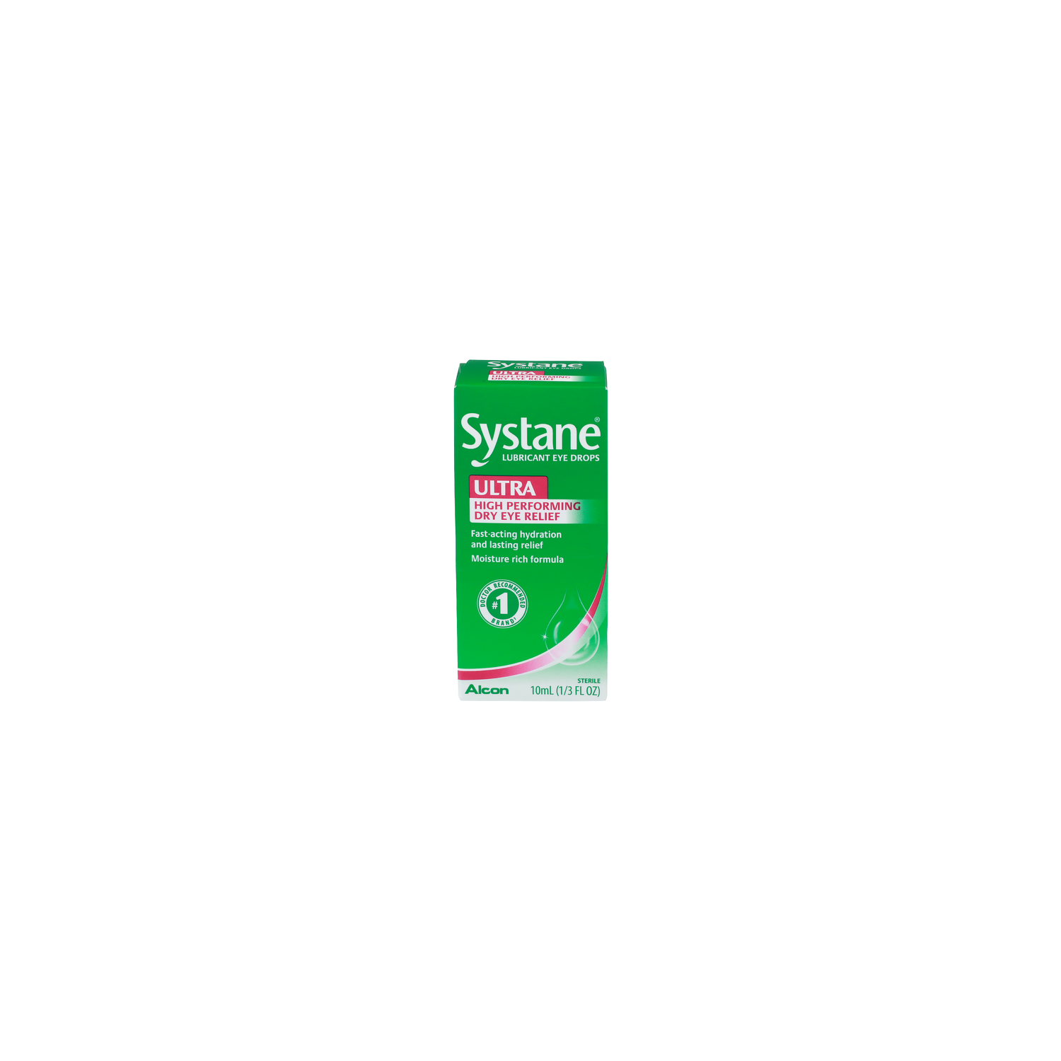 Systane Lubricant Eye Drops Ultra High Performing Dry Relief - 0.33 Fluid Ounce Image 1 of 4