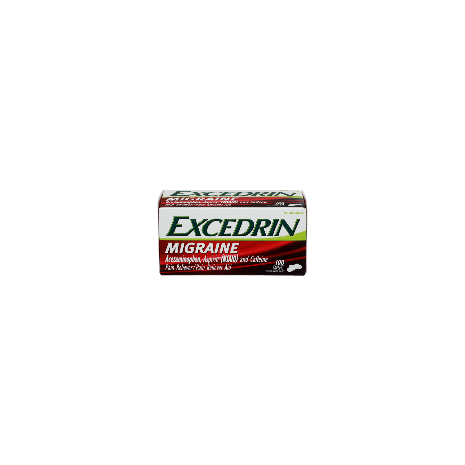 Excedrin Migraine Pain Relief Caplets - 100 Count Image 1 of 4