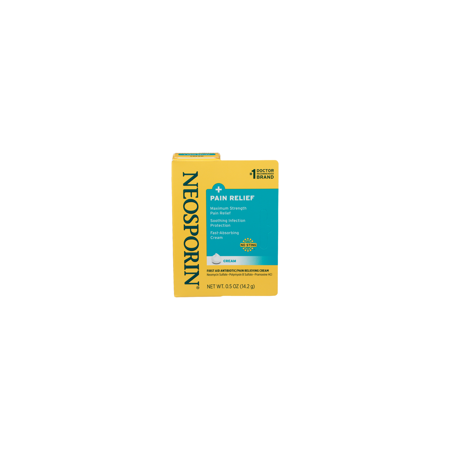 Neosporin Pain Reflief First Aid Antibioticpain Relieving Cream - 0.5 Ounce Image 1 of 2