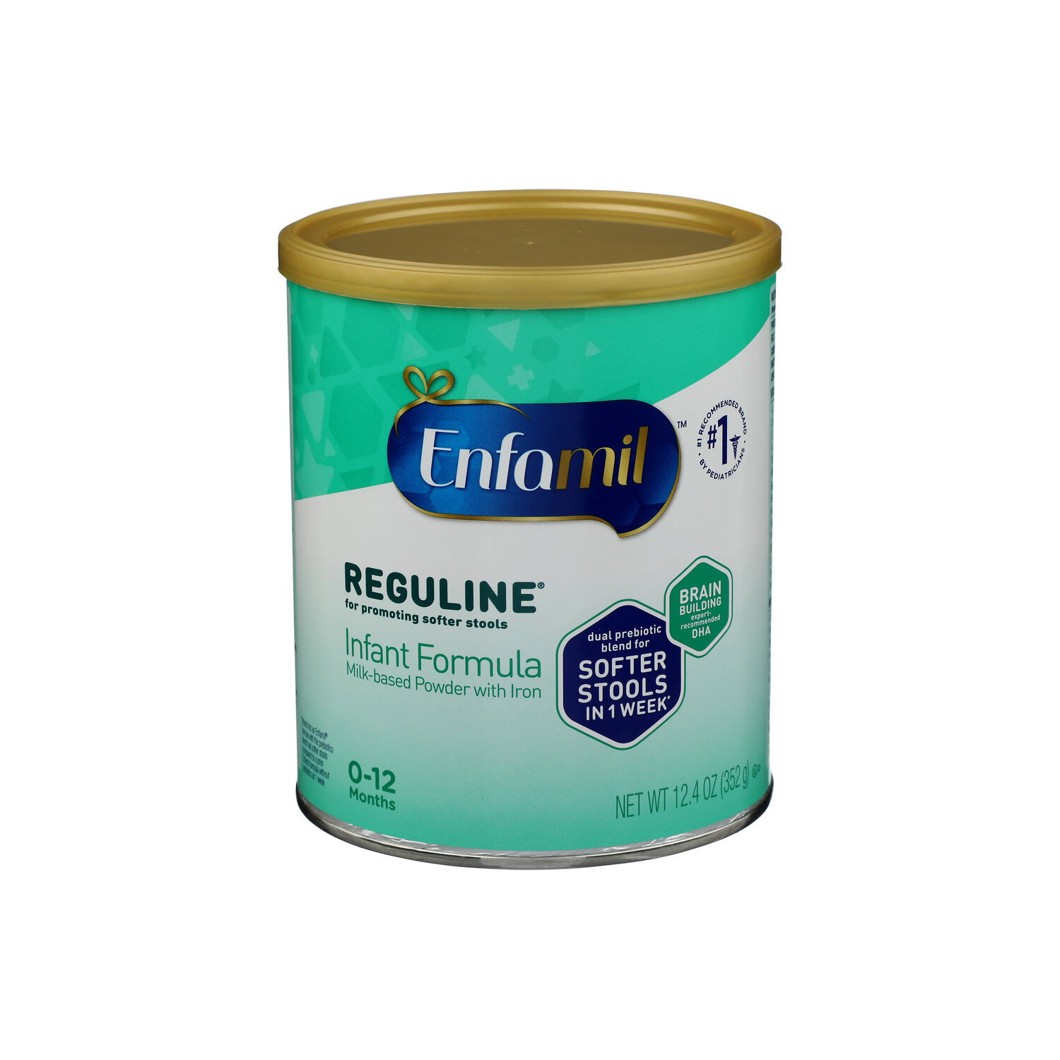 Enfamil Infant Formula, Milk-Based Powder With Iron Reguline - 12.4 Ounce Image 1 of 4