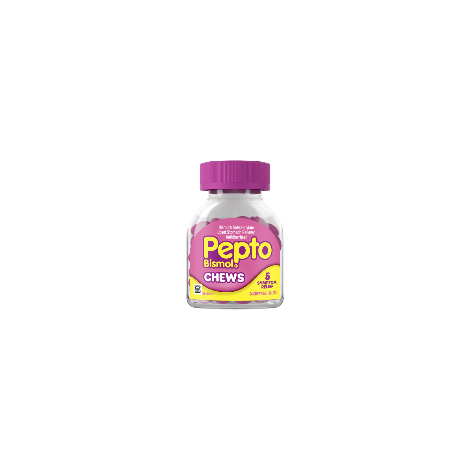 Pepto Bismol Mint Chews, 24 Chewable Tablets - 24 Count Image 1 of 2