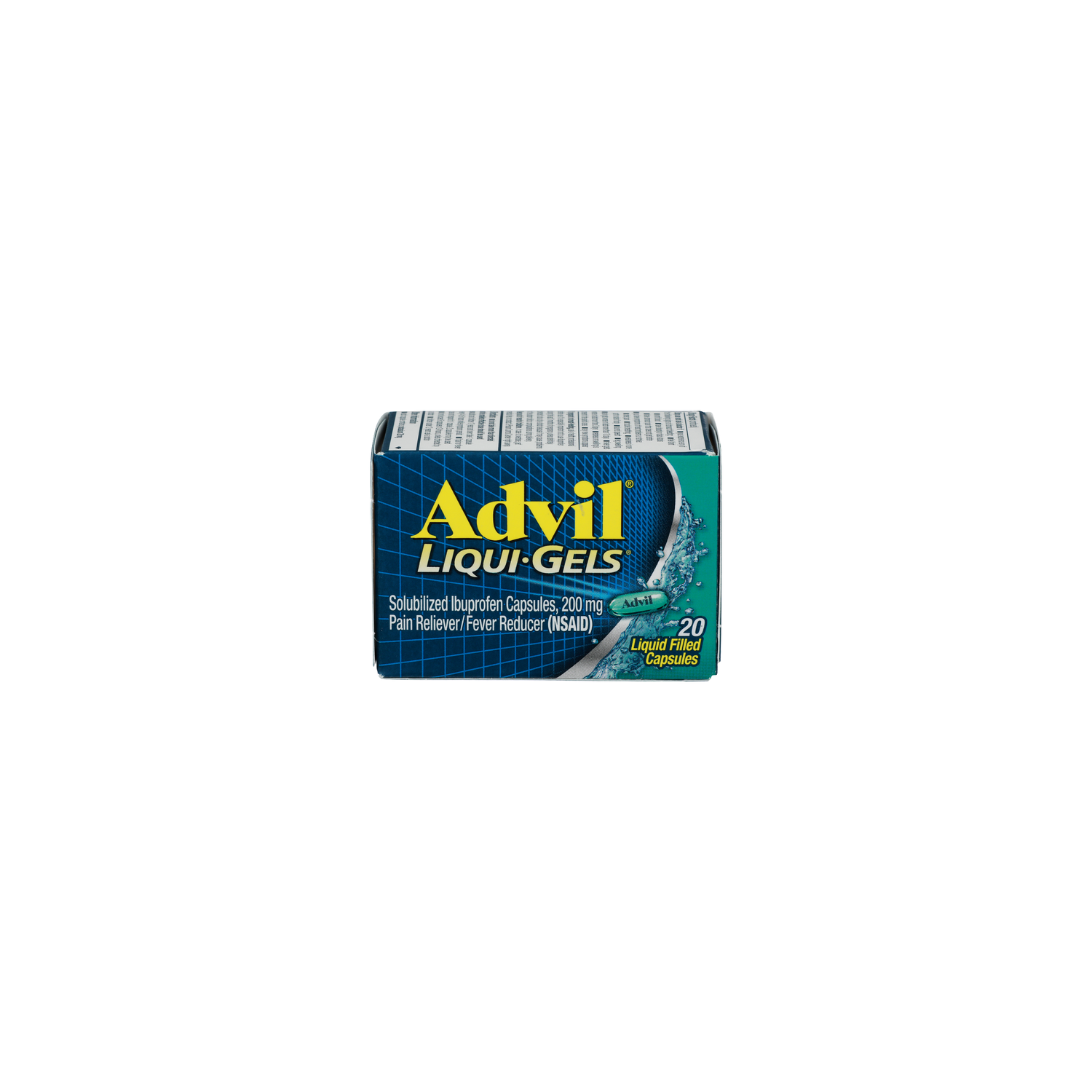 Advil Liquigels Pain Reliever Fever Reducer Nsaid Liquigels - 20 Count Image 1 of 4