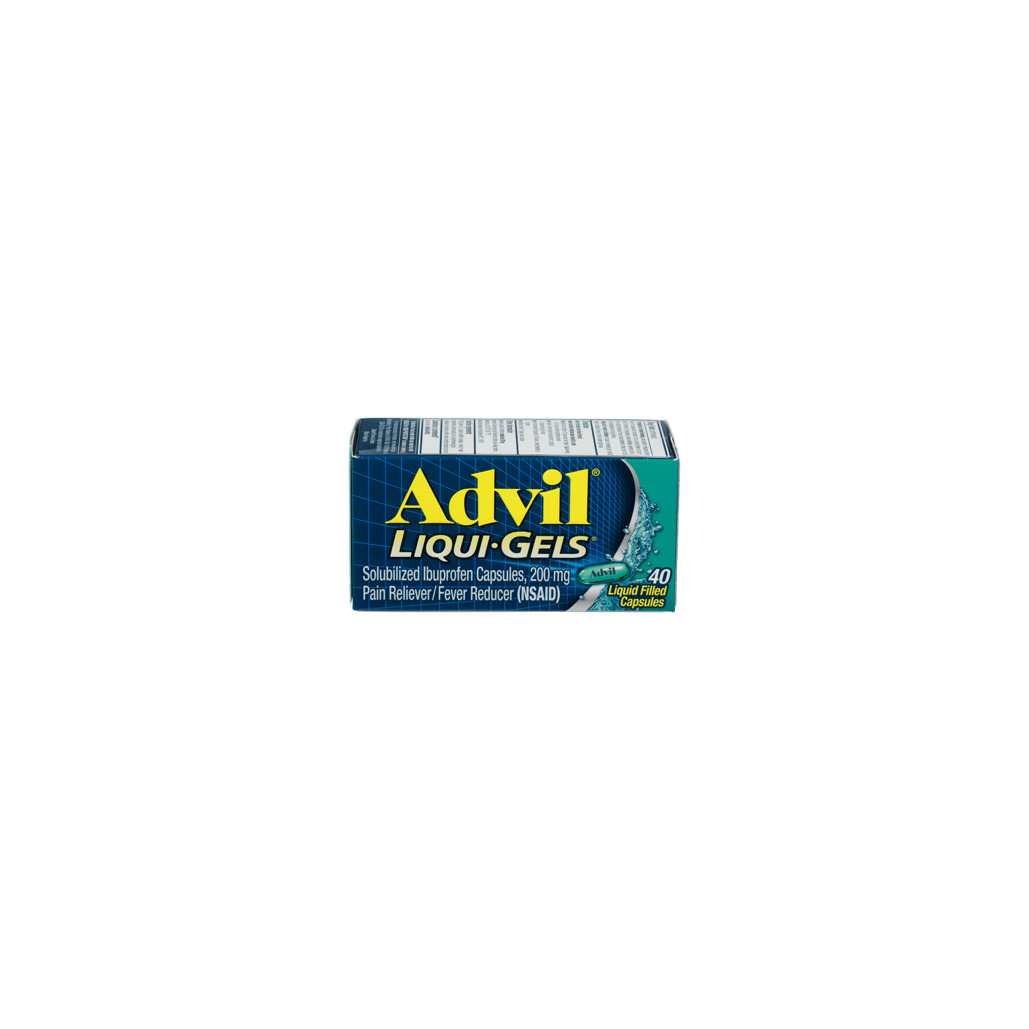 Advil Liquigels Solubilized Ibuprofen Capsules, Liquigels - 40 Count Image 1 of 4