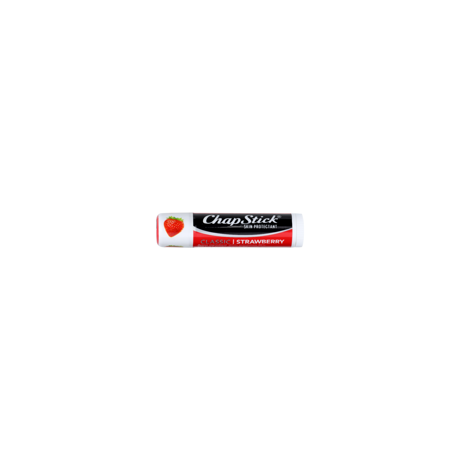 Chapstick Strawberry Classic Skin Protectant - 0.15 Ounce Image 1 of 2