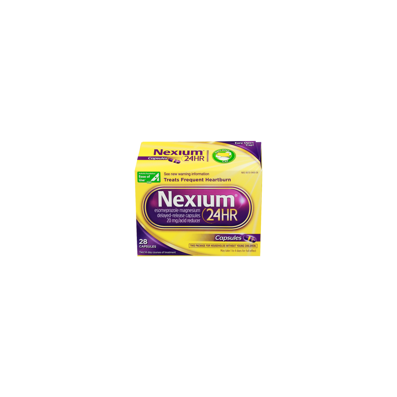 Nexium 24Hr Capsules Acid Reducer - 28 Count Image 1 of 2
