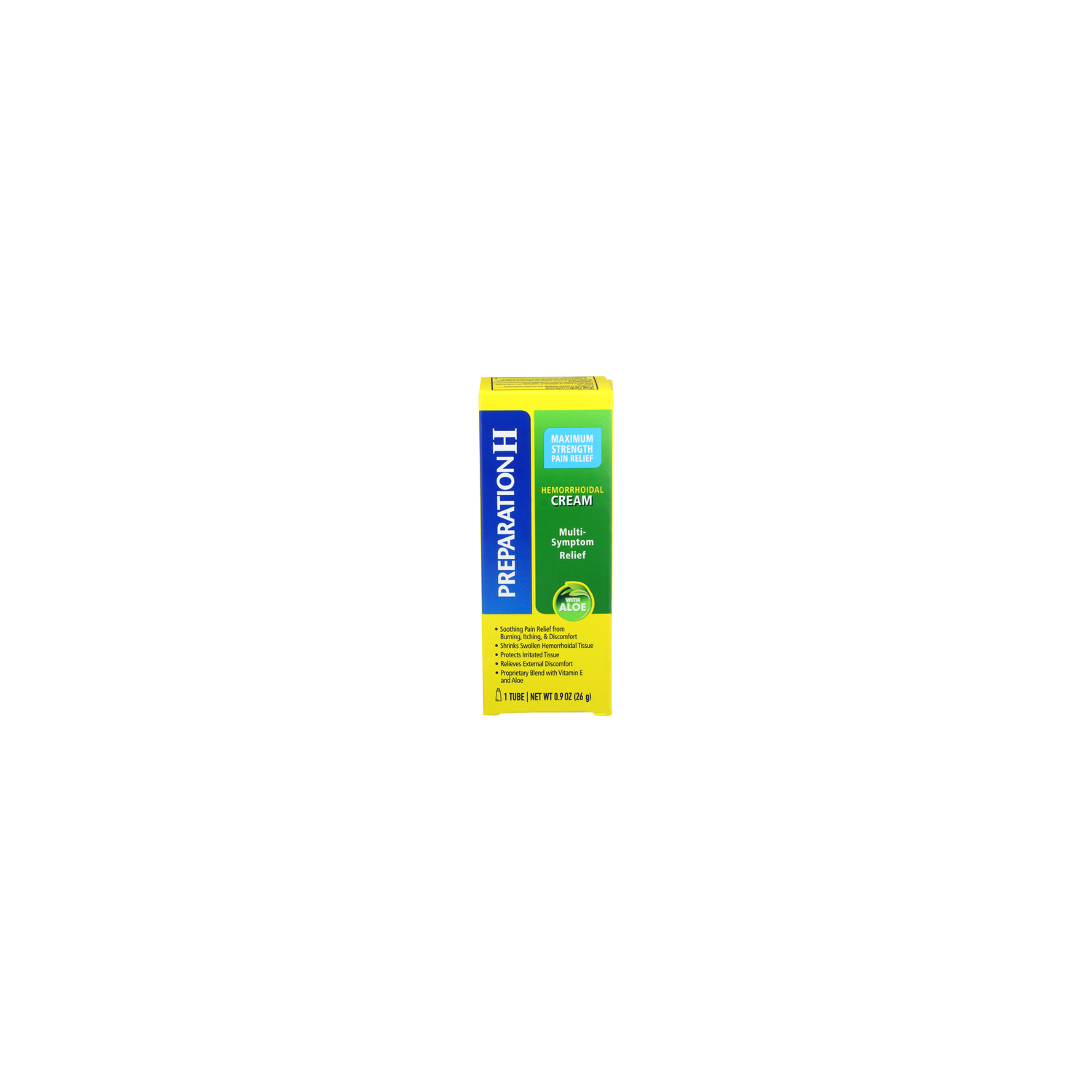 Preparation H Maximum Strength Pain Reflief Hemorrhoidal Cream - 0.9 Ounce Image 1 of 4