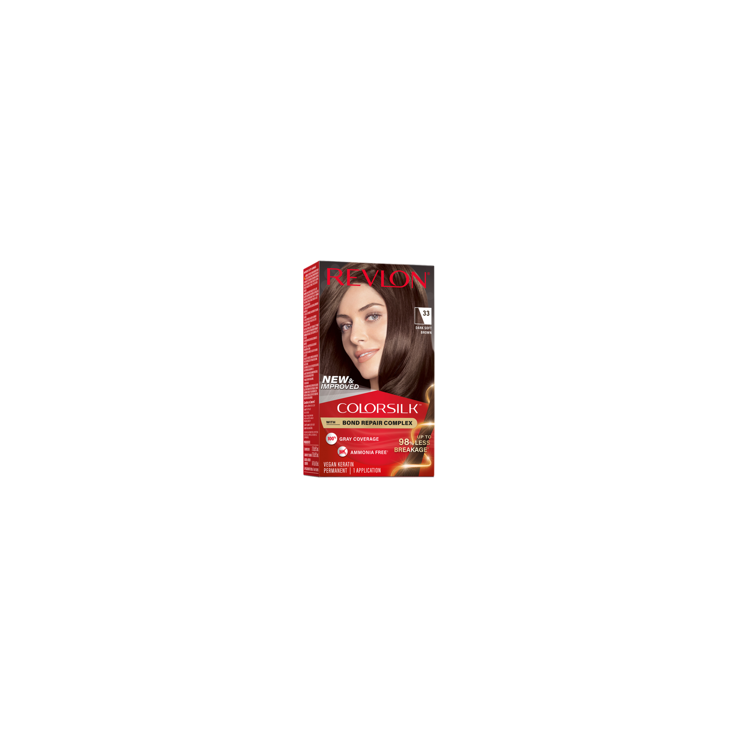 Colorsilk Rv 033 Dark Soft Brown - 4.4 Fluid Ounce Image 1 of 2