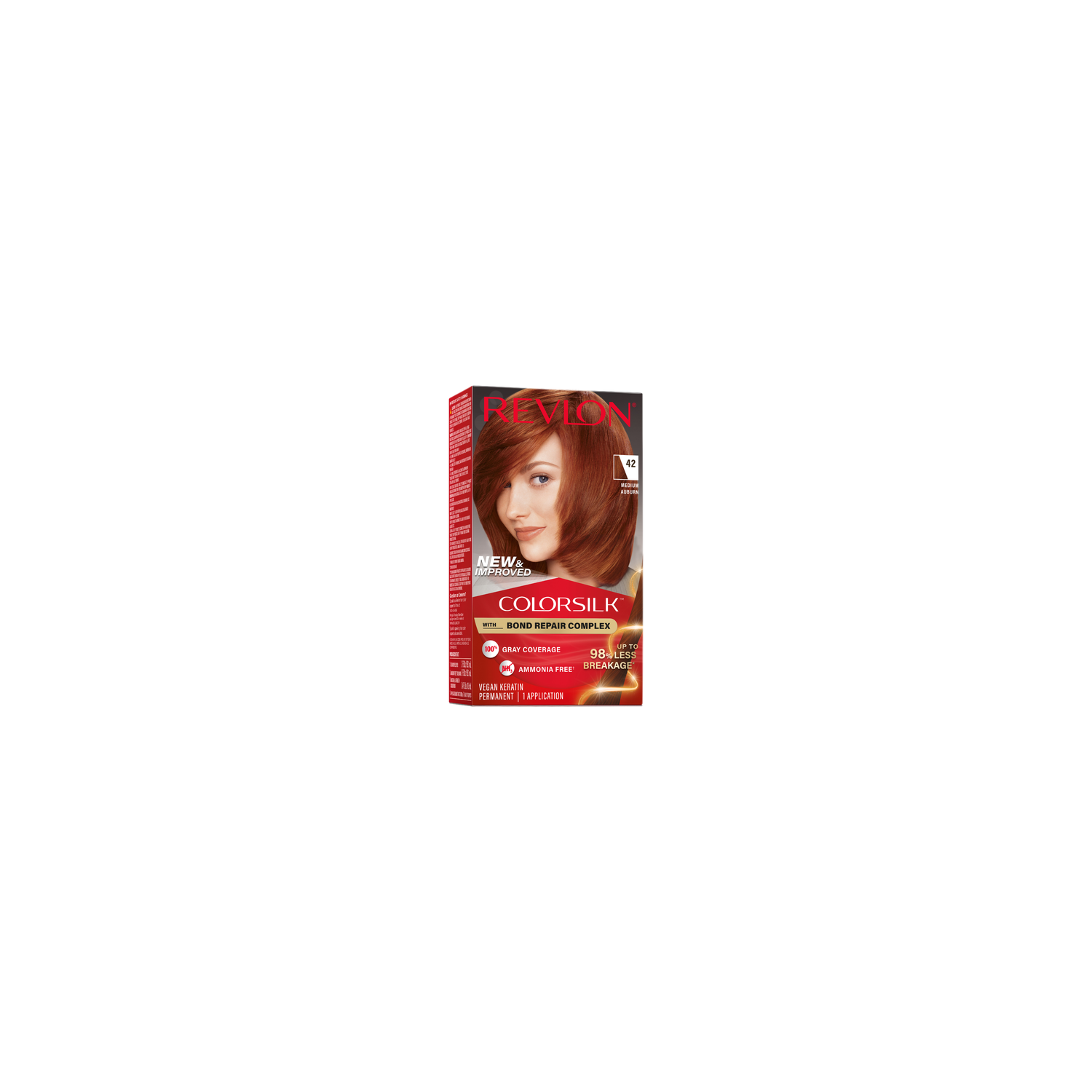 Colorsilk Rv 042 Medium Auburn - 4.4 Fluid Ounce Image 1 of 2