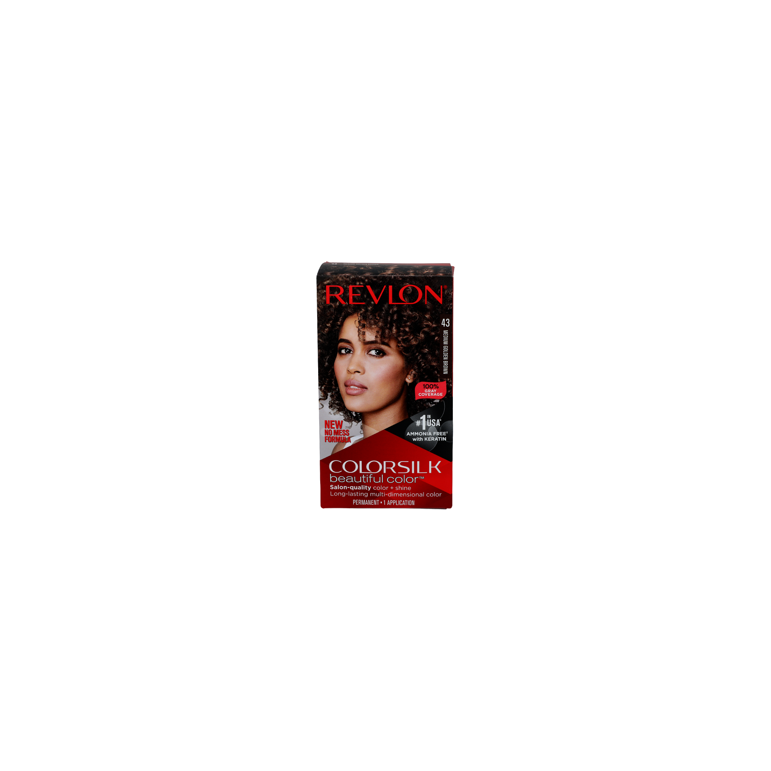 Revlon Colorsilk Beautiful Color 43 Medium Golden Brown - 1 Count Image 1 of 3