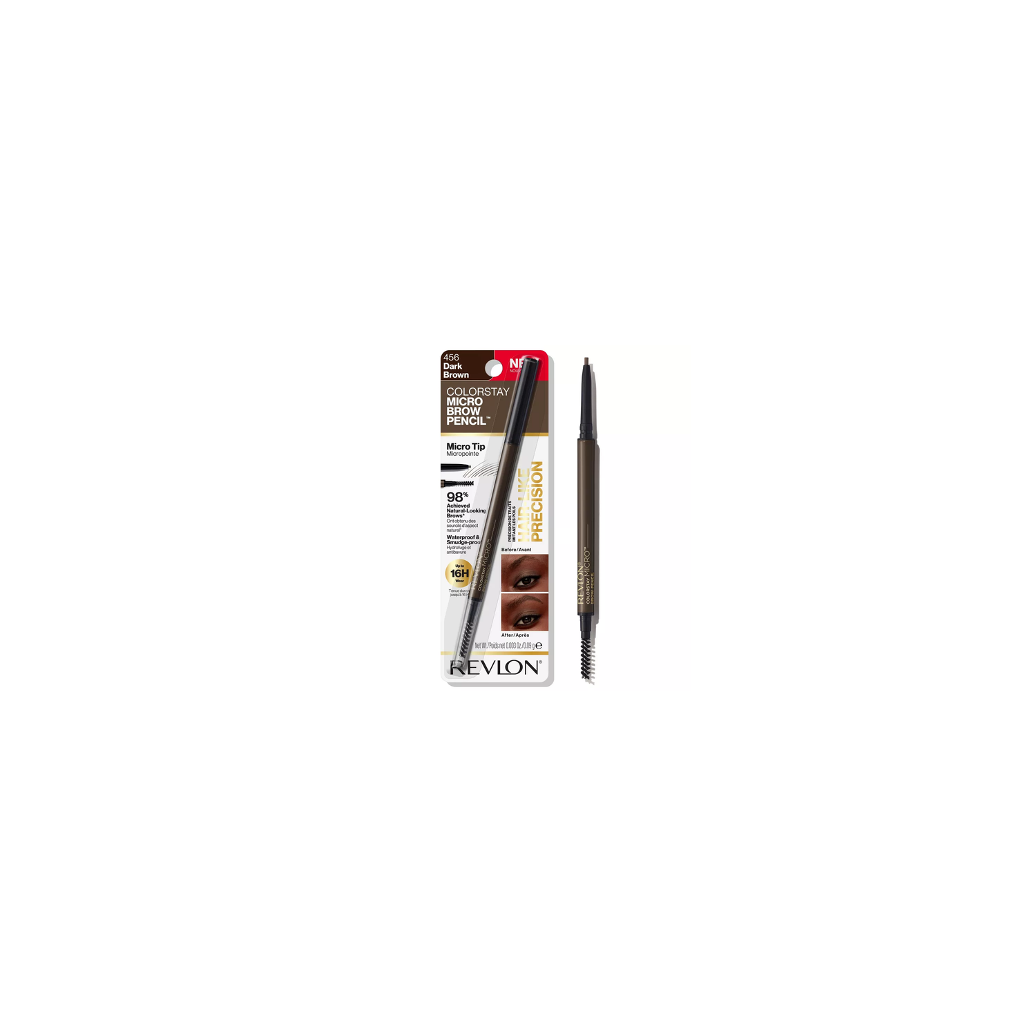 Revlon Rv Colorstay Micro Brow Pencil Dark Brown - 1 Count Image 1 of 2