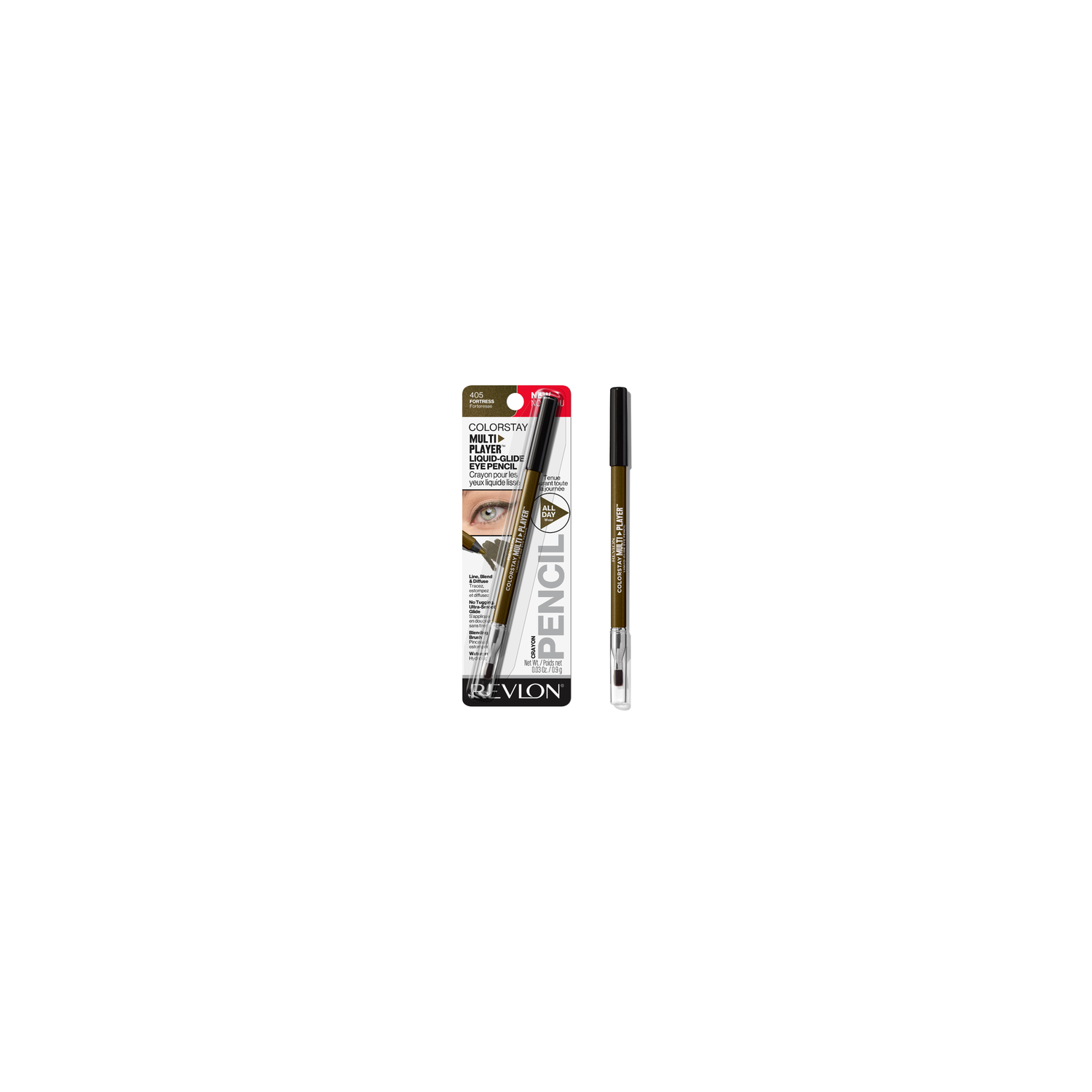 Revlon Rv Colorstay Multiplayer Liquid-Glide Eye Pencil Fortress - 0.03 Ounce Image 1 of 2