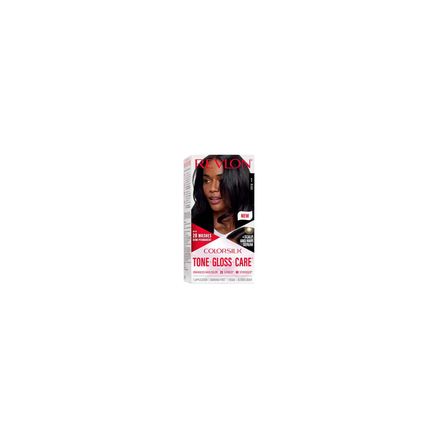 Colorsilk Rv Clrslk Hc TONE+GLOSS+CAREDEMI Blk - 4.5 Fluid Ounce Image 1 of 2
