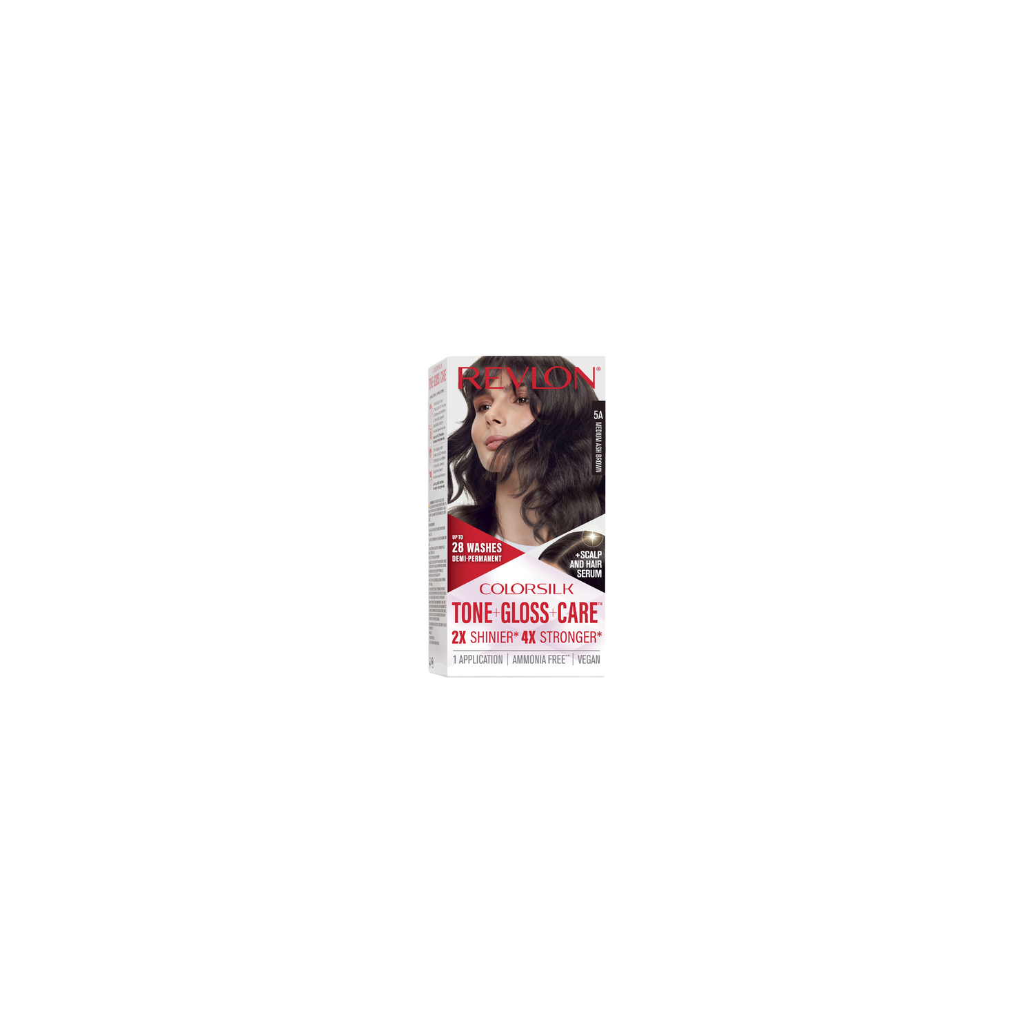 Colorsilk Rv Clrslk Hc TONE+GLOSS+CARE Demi Med Ash Brn - 4.5 Fluid Ounce Image 1 of 2