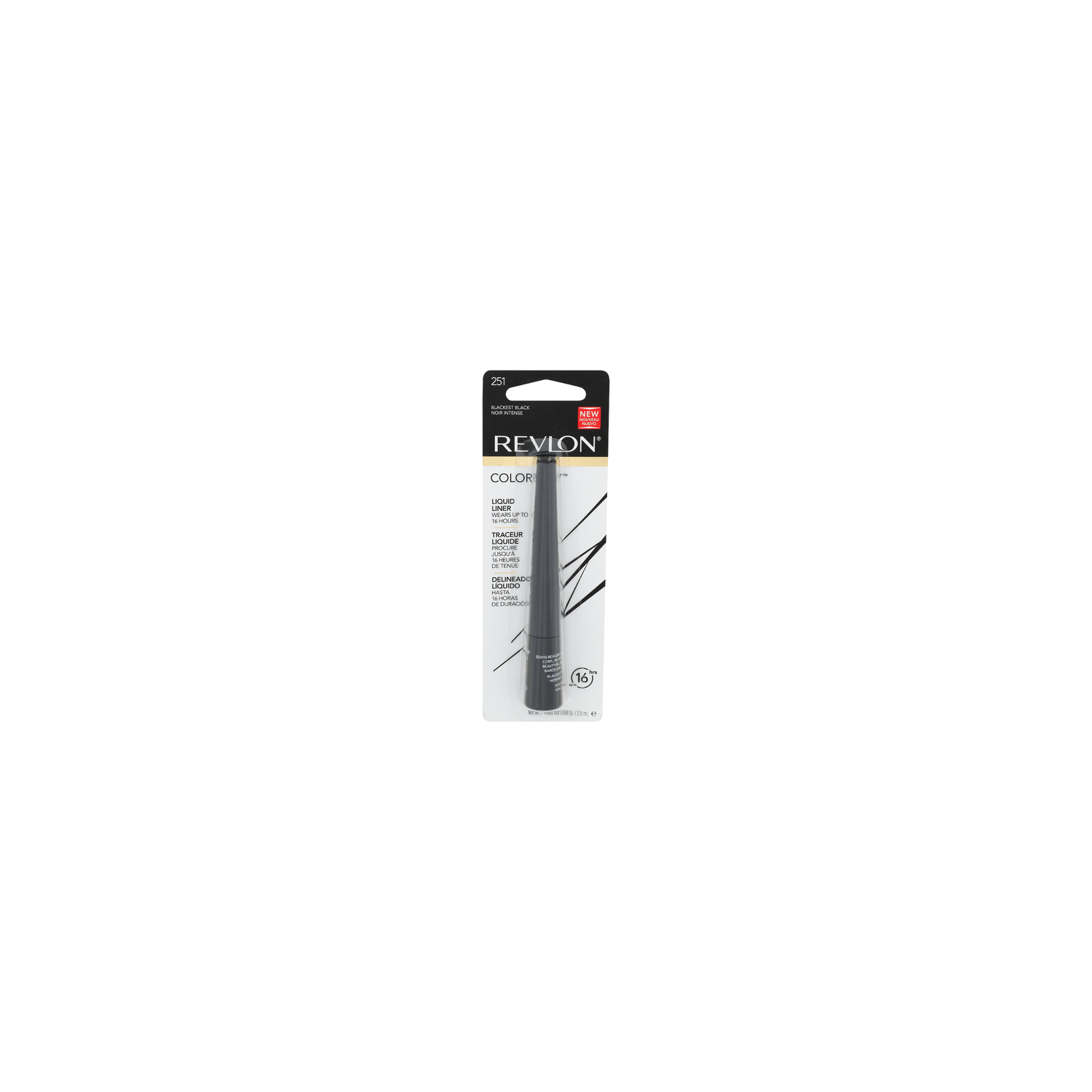 Revlon Colorstay 251 Blackest Black Liquid Liner - 0.08 Ounce Image 1 of 3