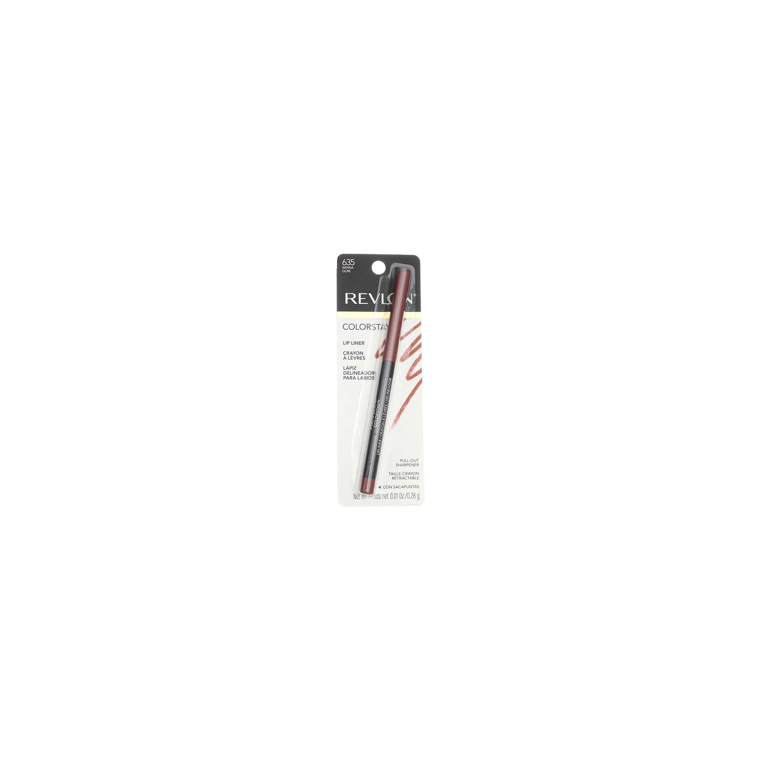 Revlon Rv Colorstay Lipliner 635 Sienna - 0.01 Ounce Image 1 of 2