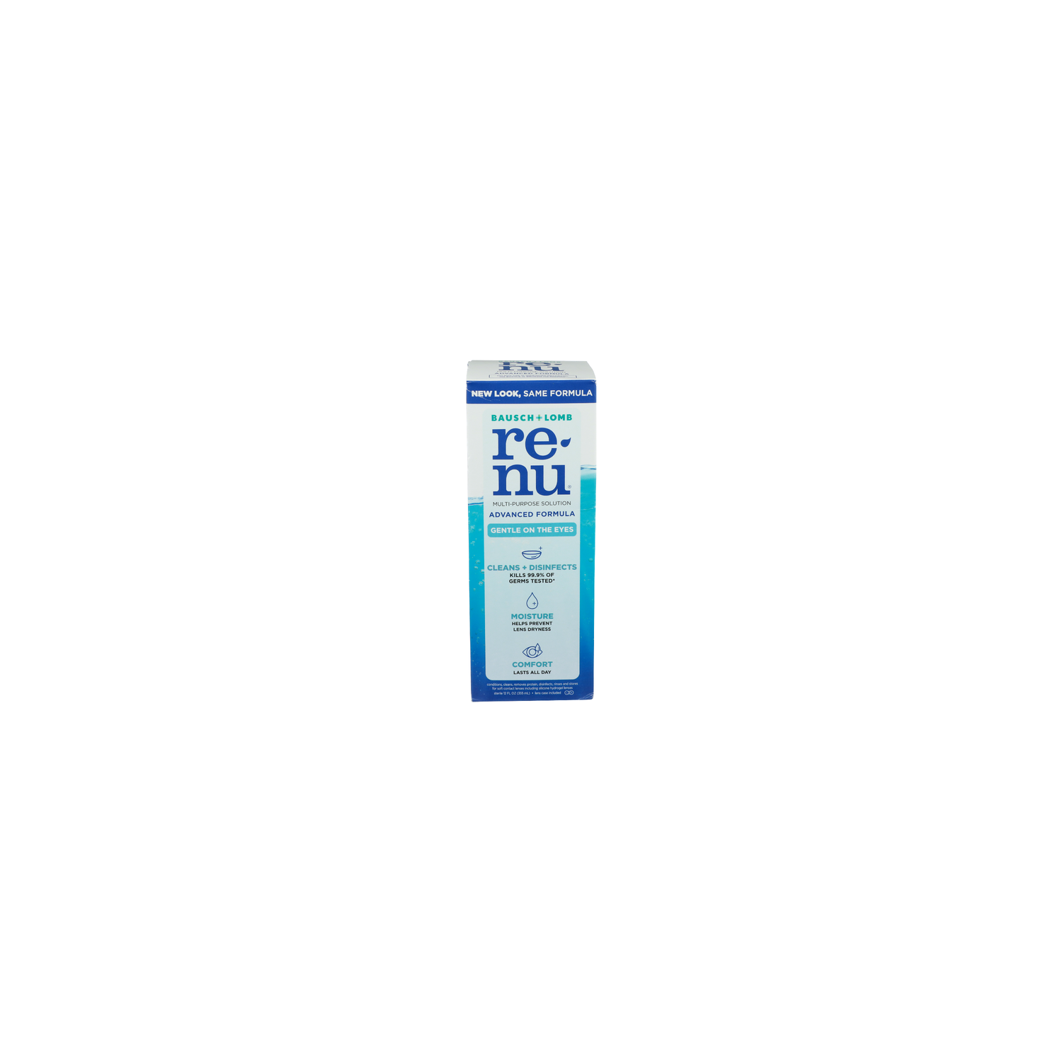 BAUSCH + LOMB RE-NU Advanced Formula Multi-Purpose Solution - 12 Fluid Ounce Image 1 of 3