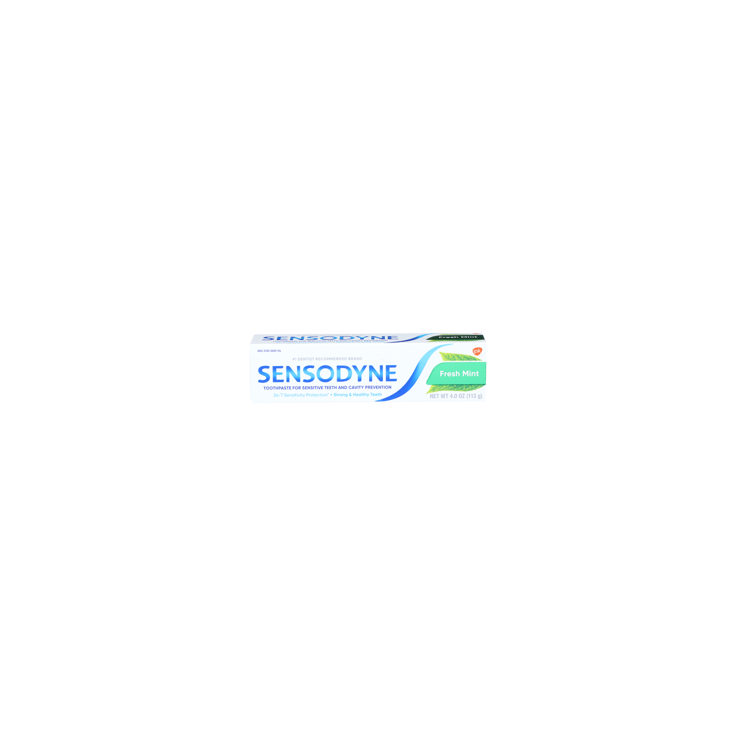 Sensodyne Fresh Mint For Sensitive Teeth And Cavity Prevention Toothpaste - 4 Ounce Image 1 of 2