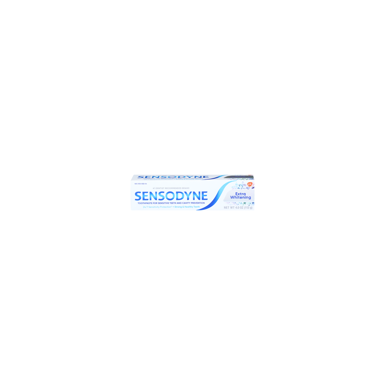 Sensodyne Extra Whitening Toothpaste For Sensitive Teeth And Cavity Prevention - 4 Ounce Image 1 of 2
