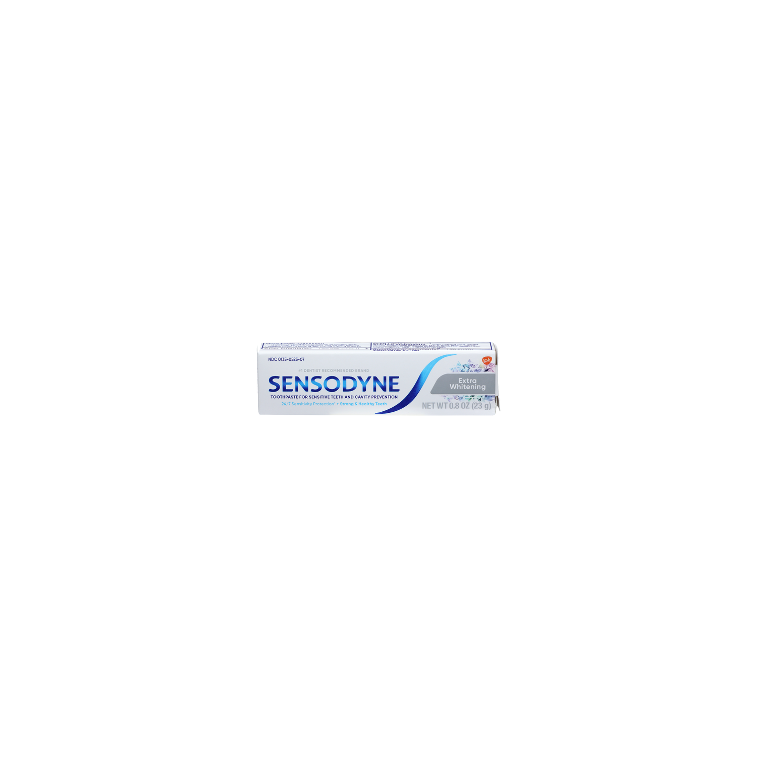 Sensodyne Extra Whitening Toothpaste For Sensitive Teeth And Cavity Prevention - 0.8 Ounce Image 1 of 2