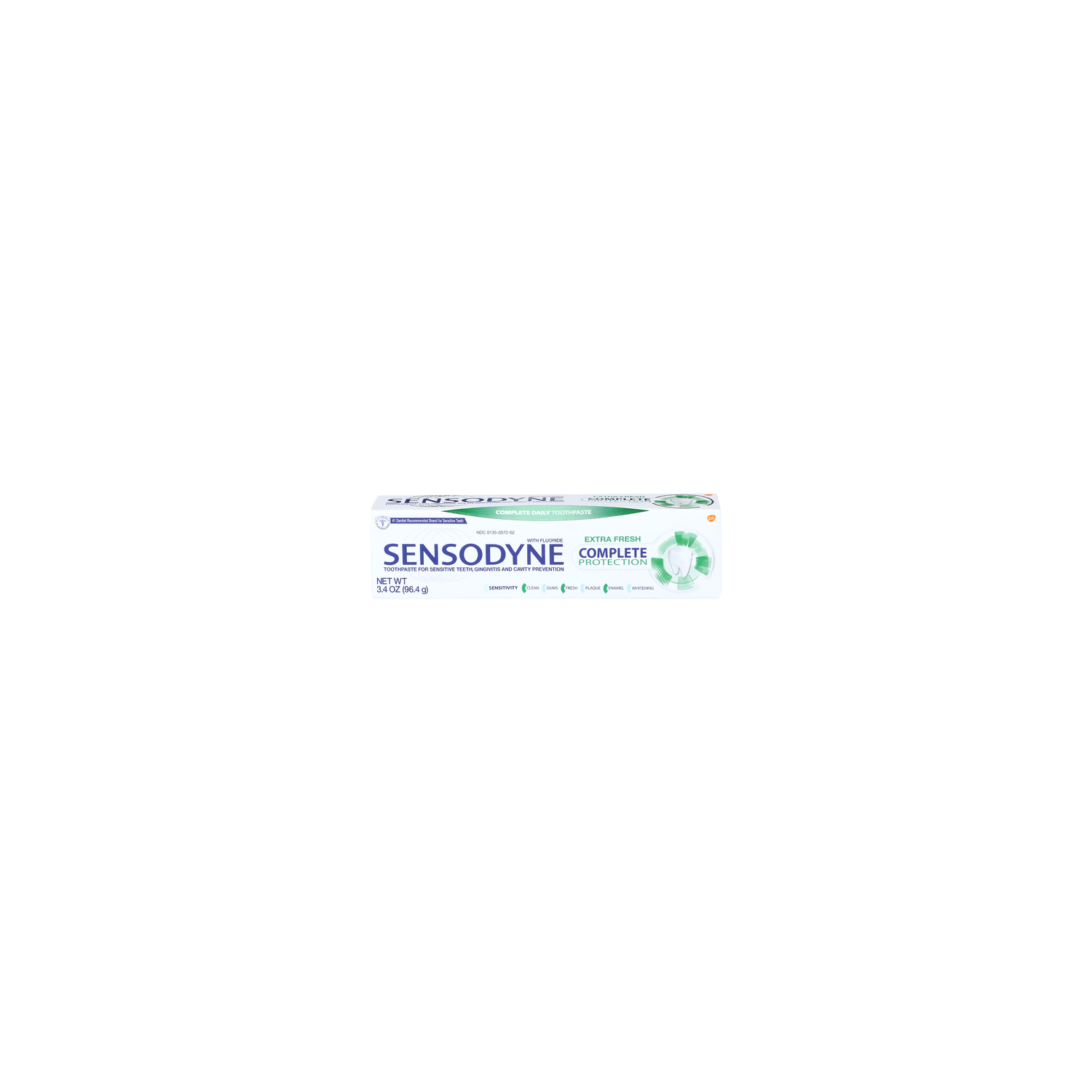 Sensodyne Extra Fresh Complete Protection Daily Toothpaste - 3.4 Ounce Image 1 of 3