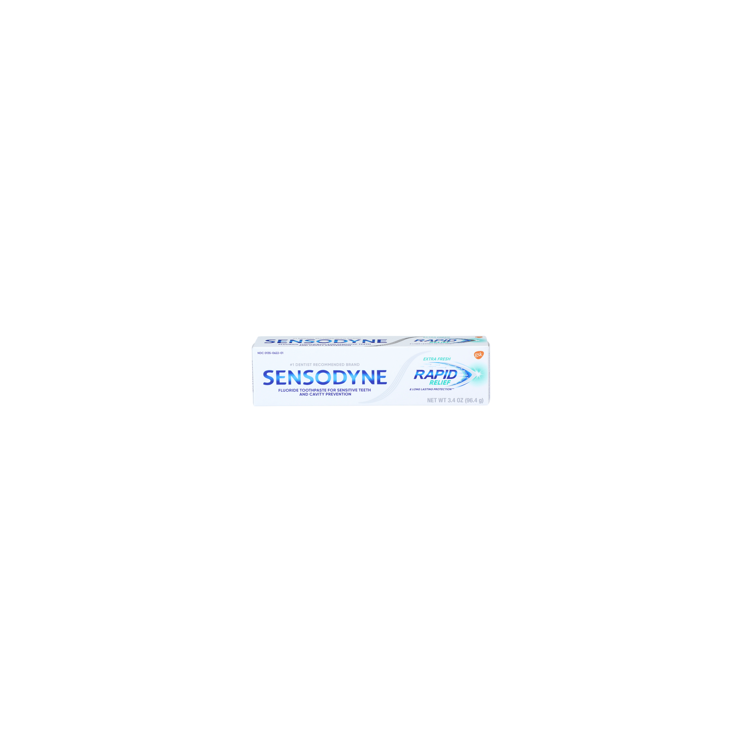 Sensodyne Extra Fresh Rapid Relief Fluoride Toothpaste - 3.4 Ounce Image 1 of 2