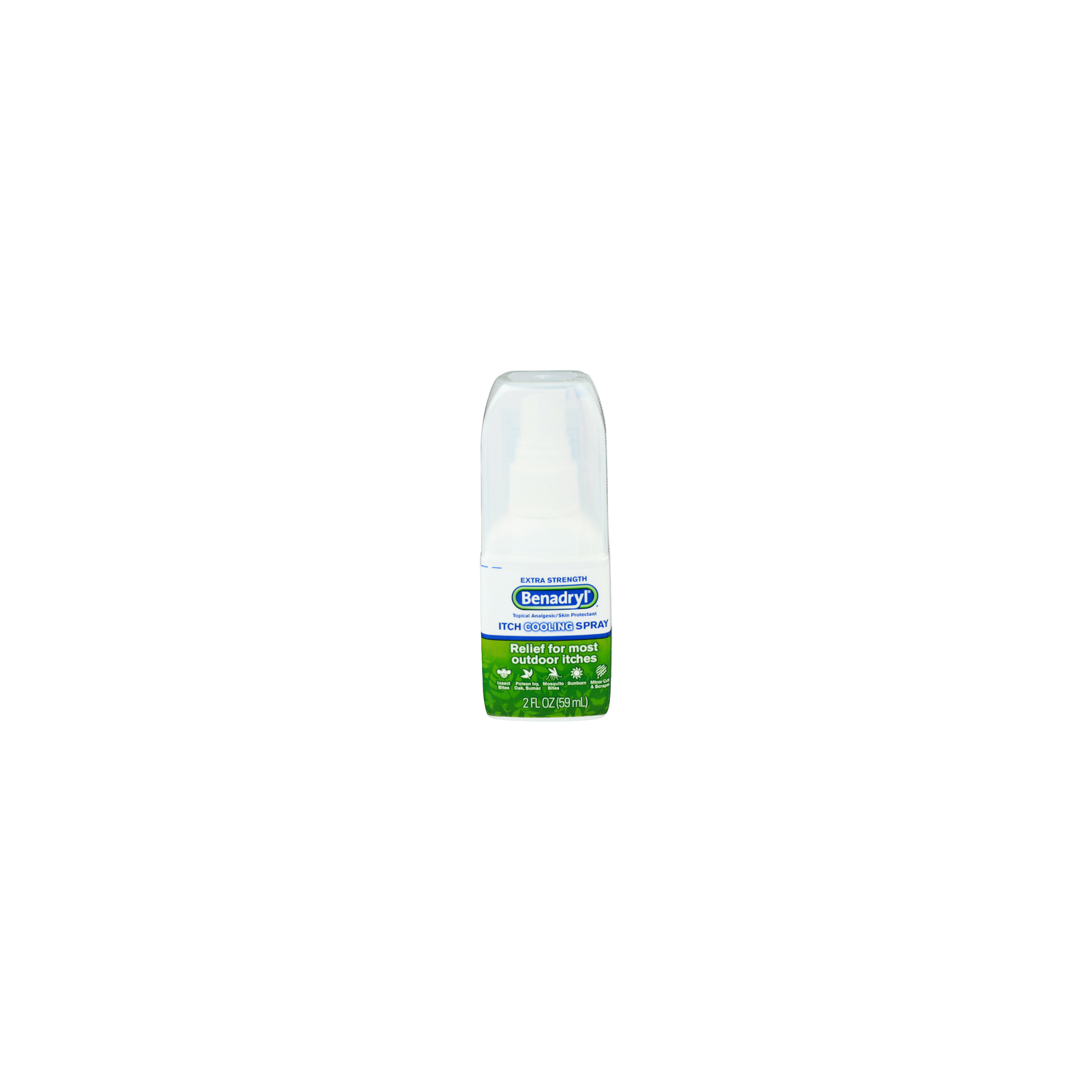 Benadryl Extra Strength Itch Cooling Spray - 2 Fluid Ounce Image 1 of 4