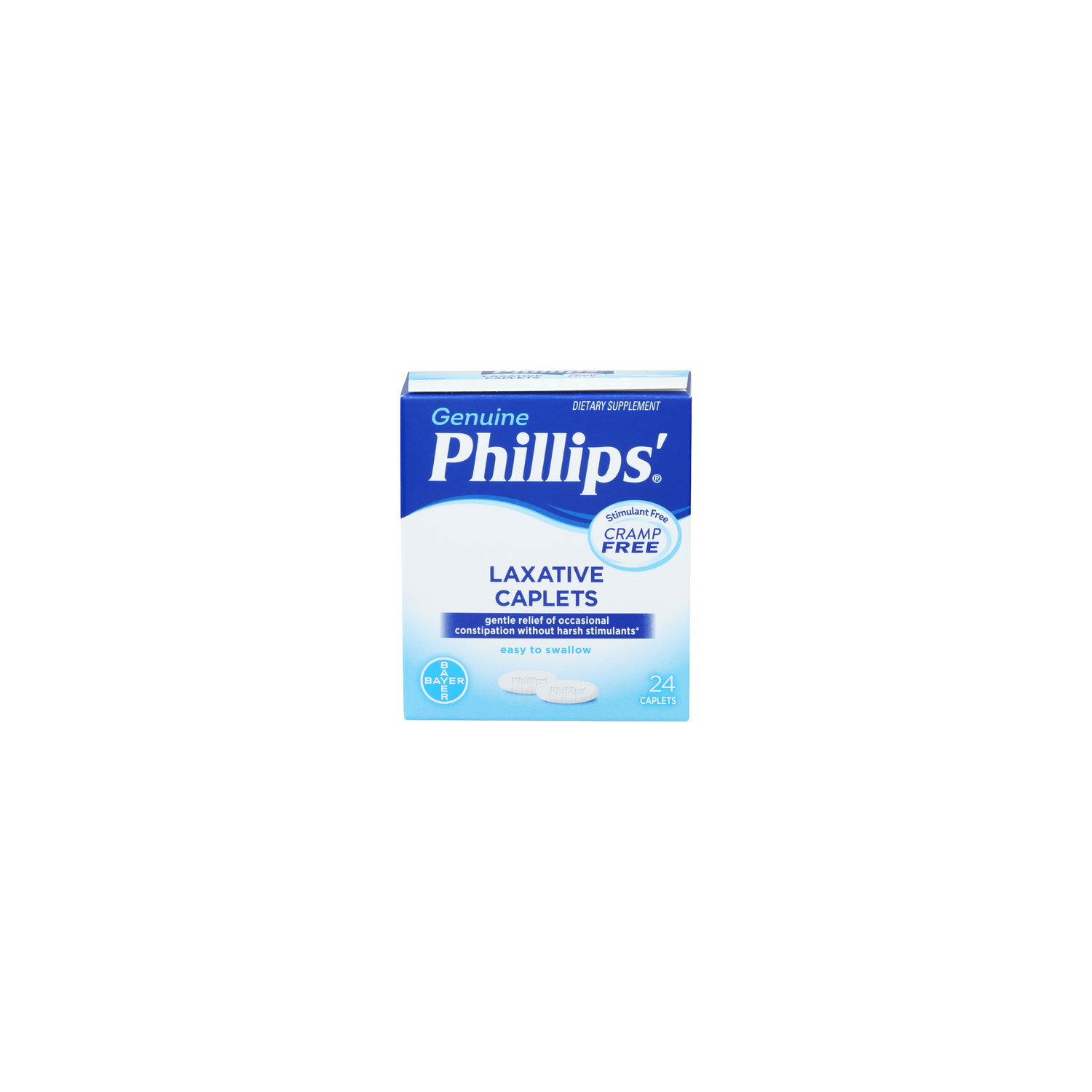 Genuine PHILLIPS' Laxative Caplets - 24 Count Image 1 of 4