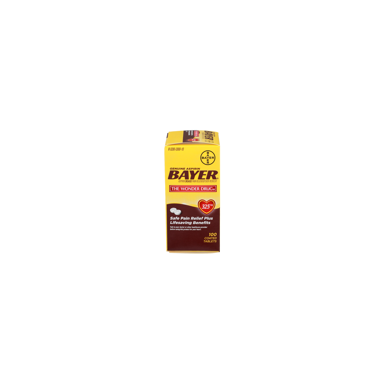 Bayer Aspirin Nsaid Pain Relieverfever Reducer - 100 Count Image 1 of 4