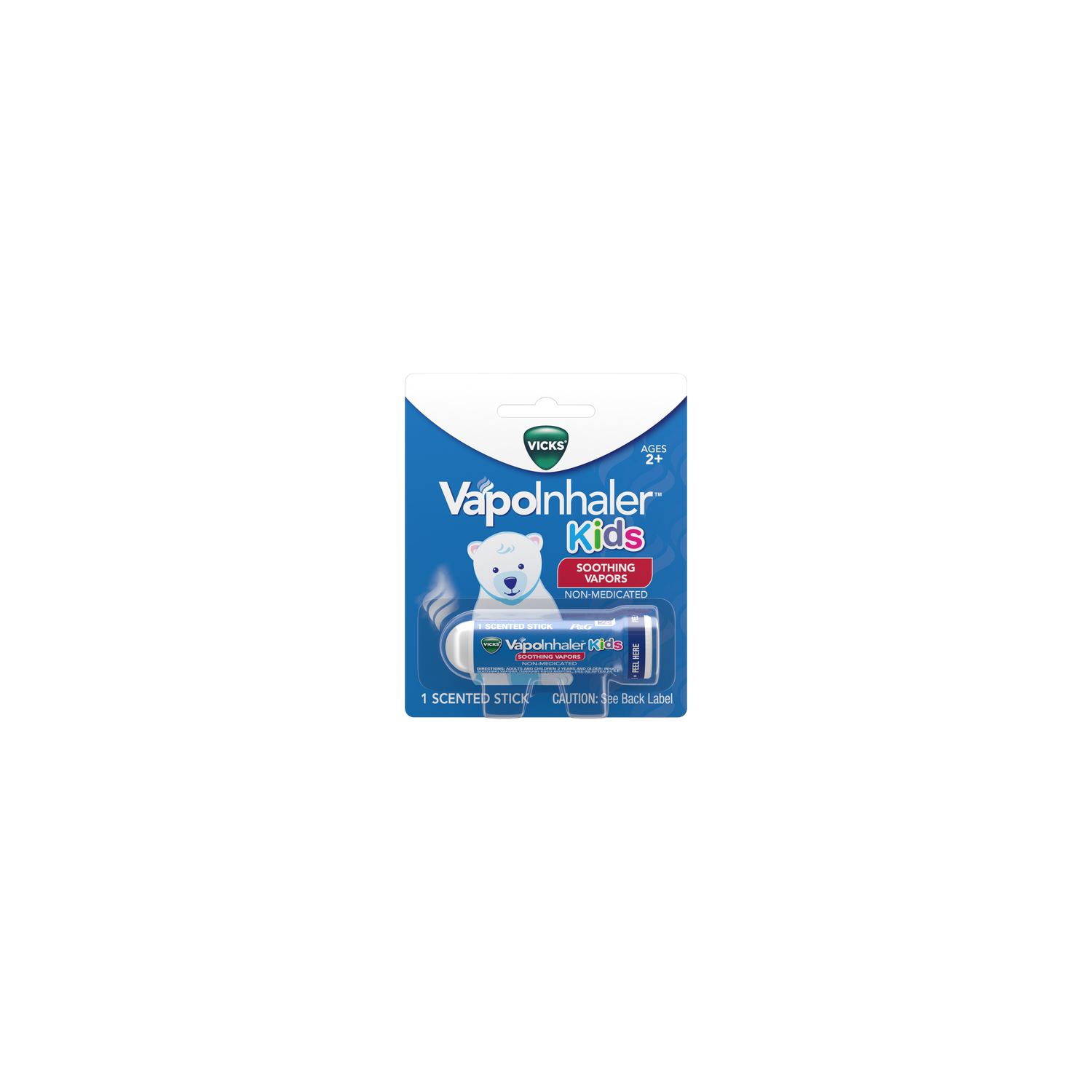 Vicks VapoInhaler Kids Portable Nasal Inhaler - 0.01 Ounce