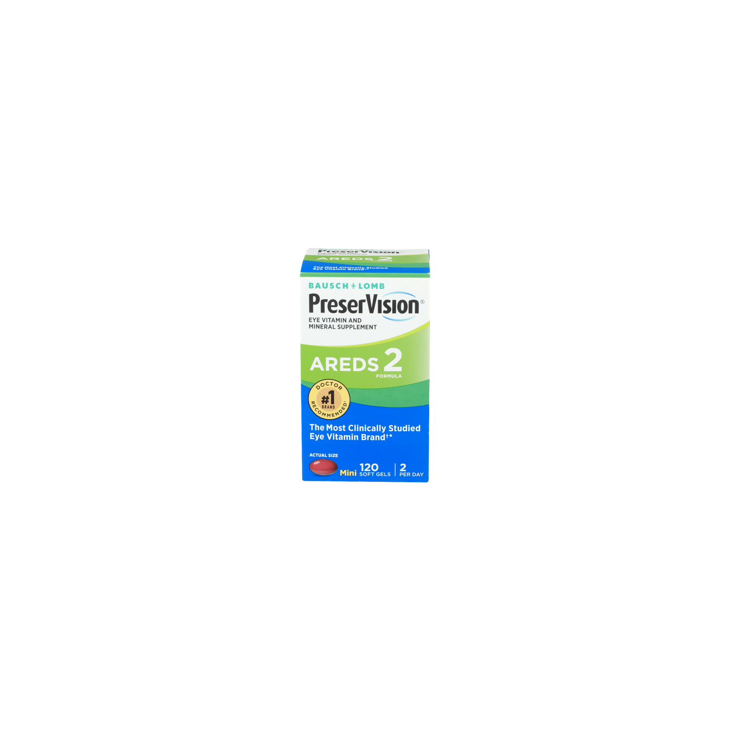 Bausch Lomb Areds 2 Formula Preservision - 120 Count Image 1 of 4