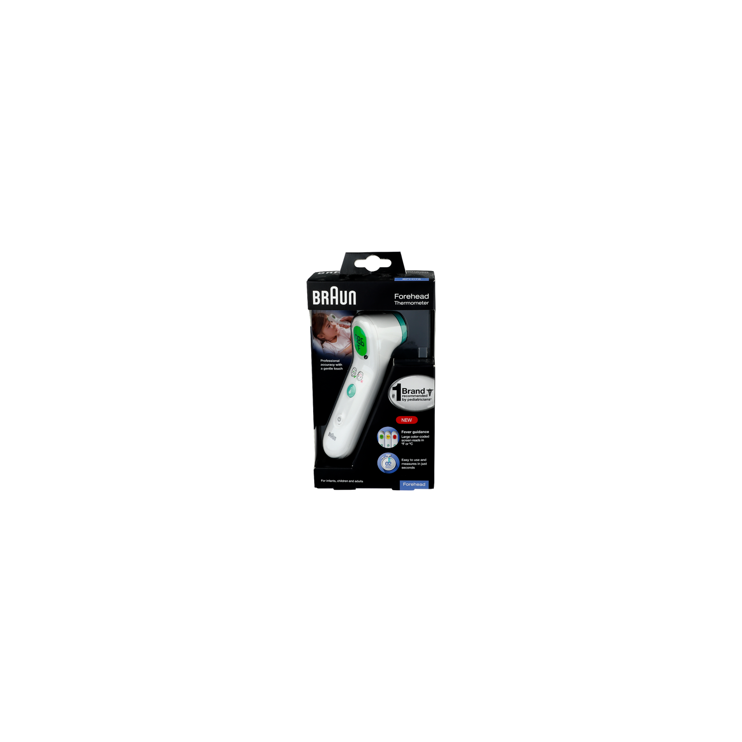 Braun Forehead Thermometer - 1 Each Image 1 of 2