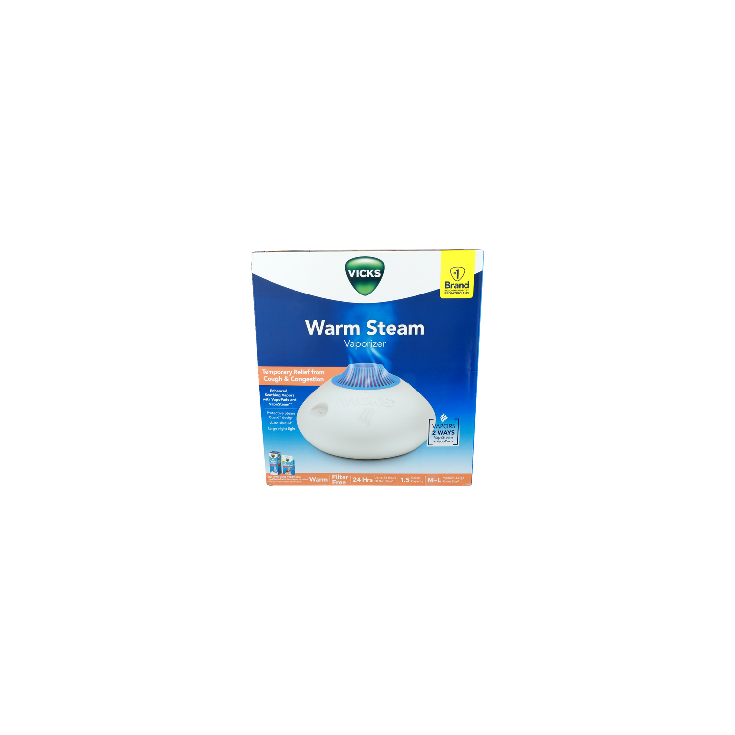 Vicks Warm Steam - 1.5 Gallon Image 1 of 2