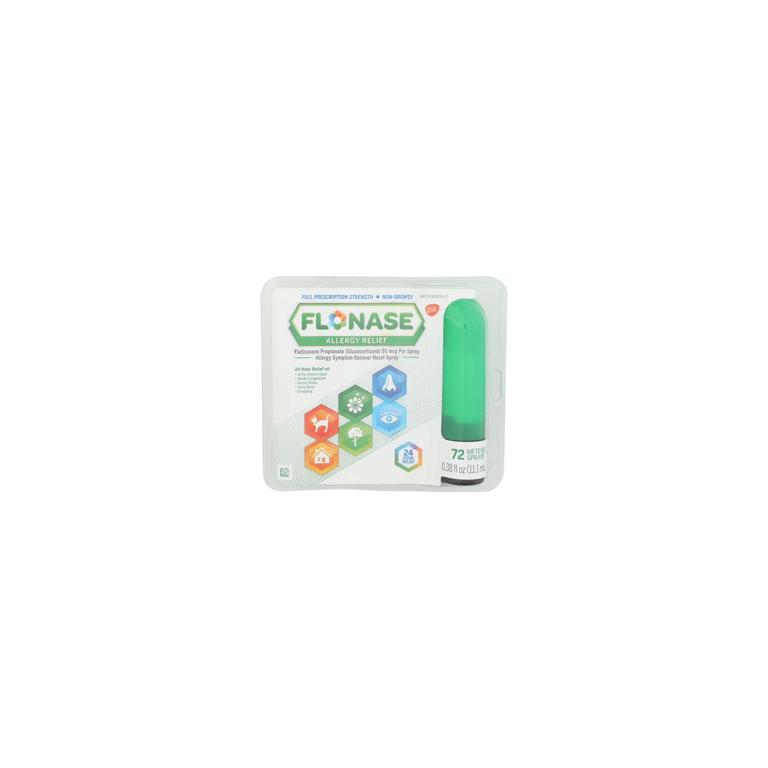Flonase Allergy Relief - 0.005 Fluid Ounce - 72 Count Image 1 of 4