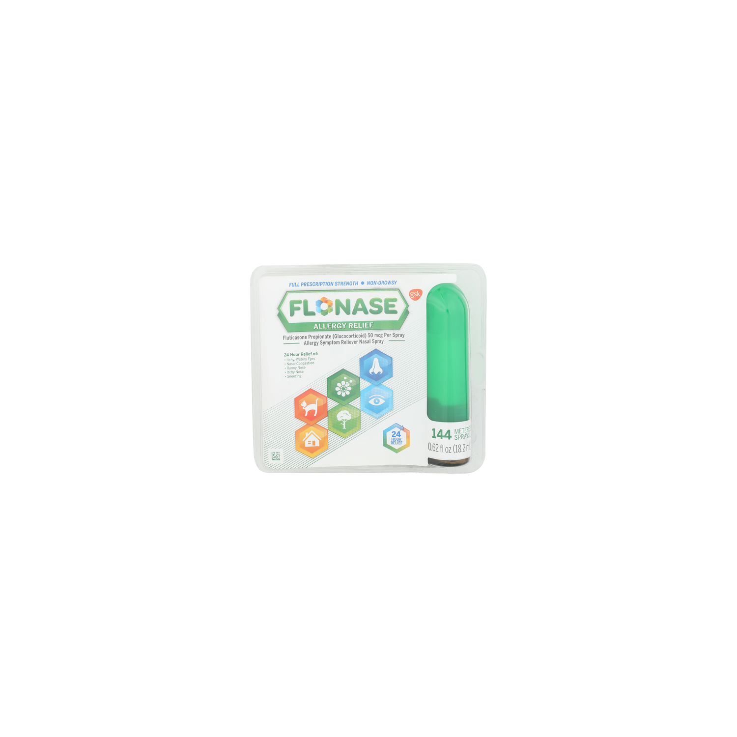 Flonase Allergy Reliever - 0.004 Fluid Ounce - 144 Count Image 1 of 4