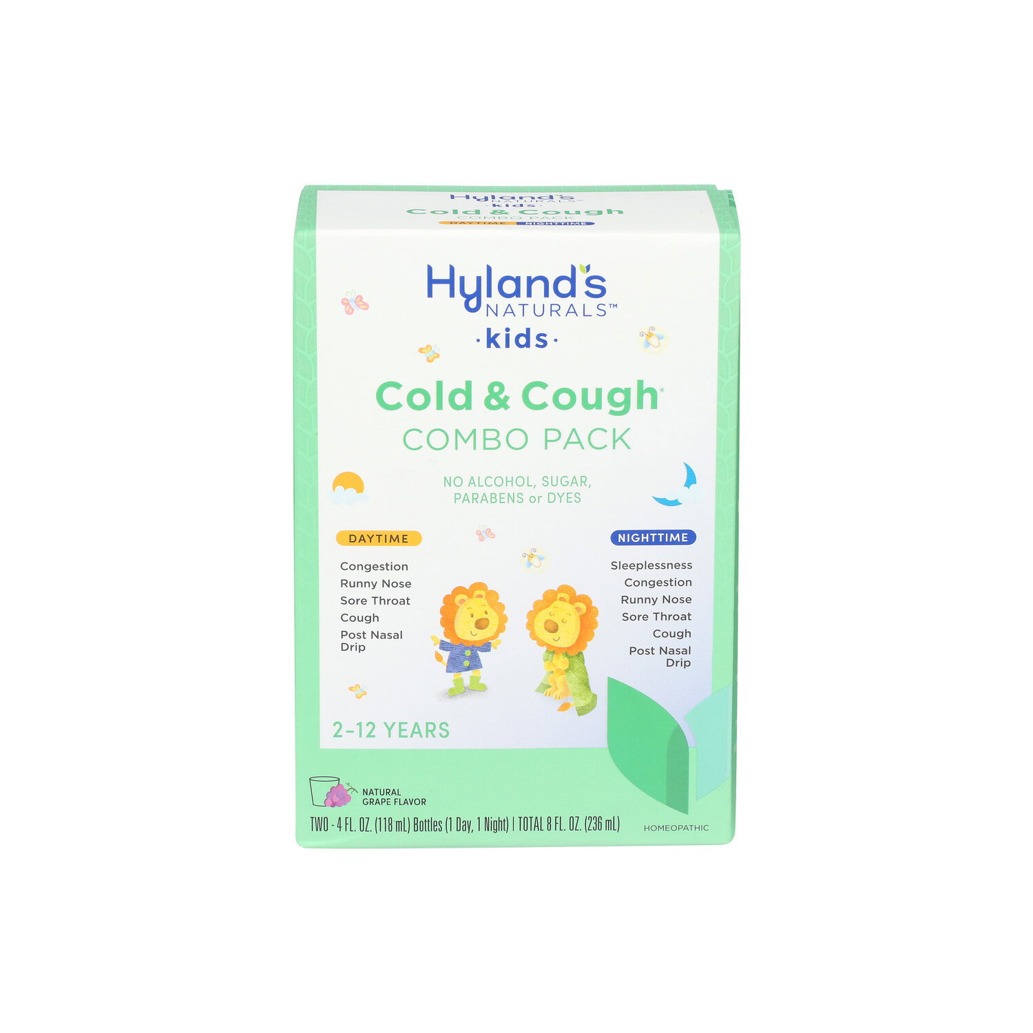 Hyland's Kids Cold & Cough Day & Night Combo Pack - 4 Fluid Ounce - 2 Count Image 1 of 2
