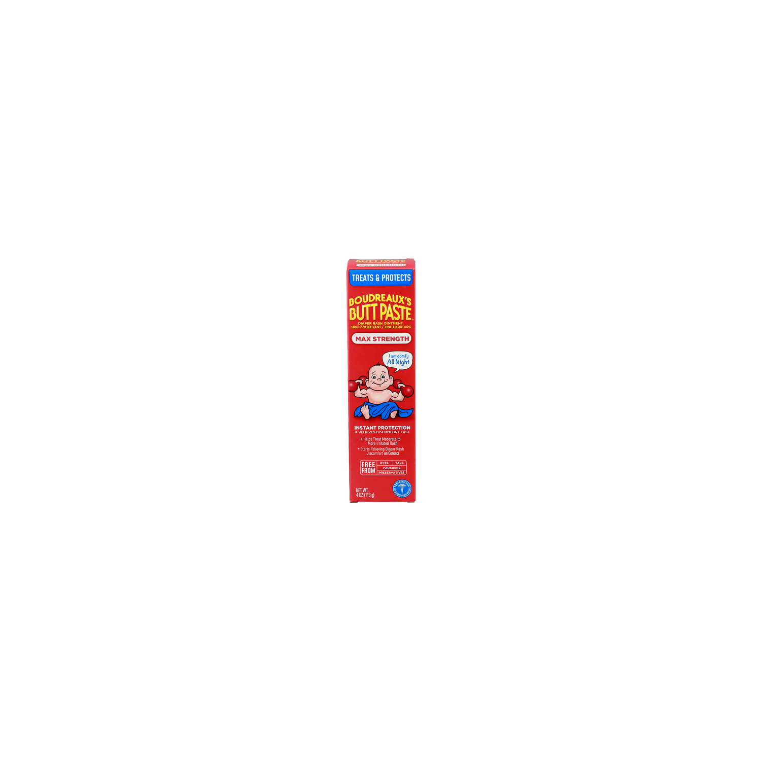BOUDREAUX's Butt Paste Diaper Rash Ointment - 4 Ounce Image 1 of 2
