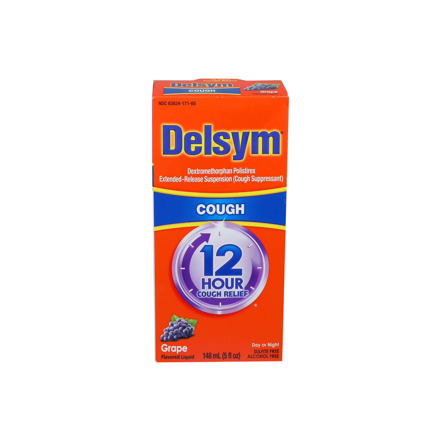Delsym Adult Liquid Grape - 148 ml - Brookshire's