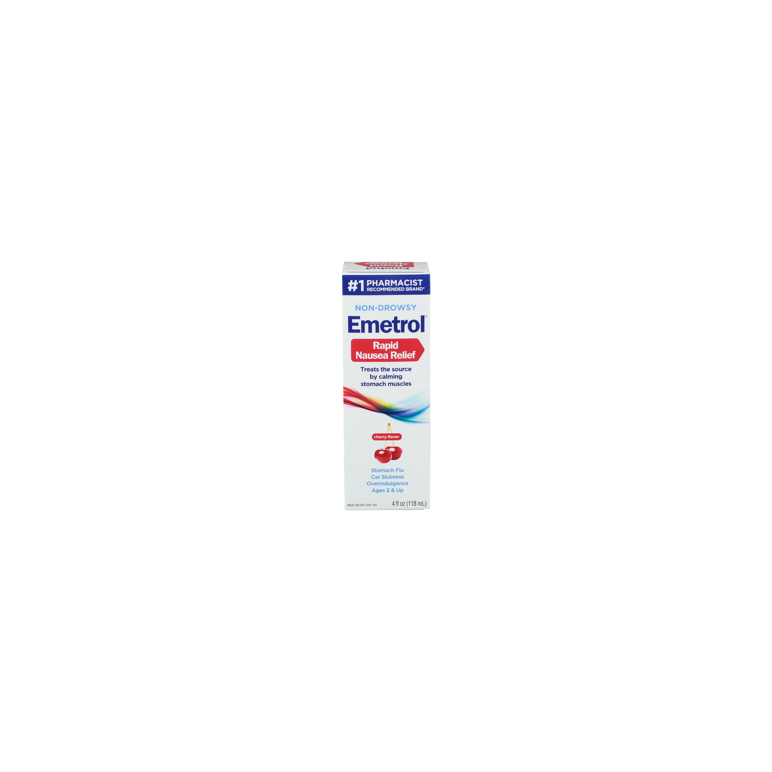 Emetrol Cherry Flavor Non-Drowsy Rapid Nausea Relief - 4 Fluid Ounce Image 1 of 2