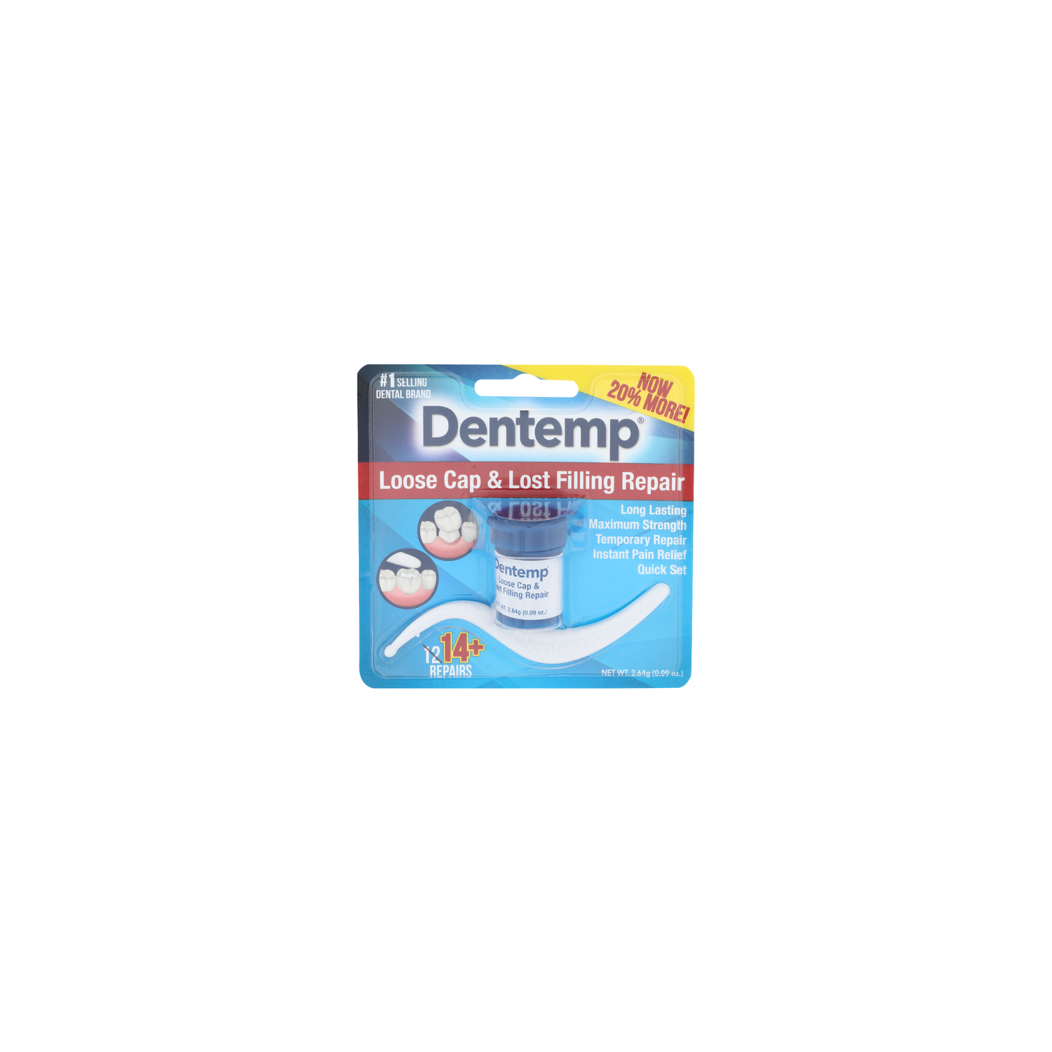 Dentemp Loose Cap & Lost Filling Repair - 0.09 Ounce Image 1 of 3