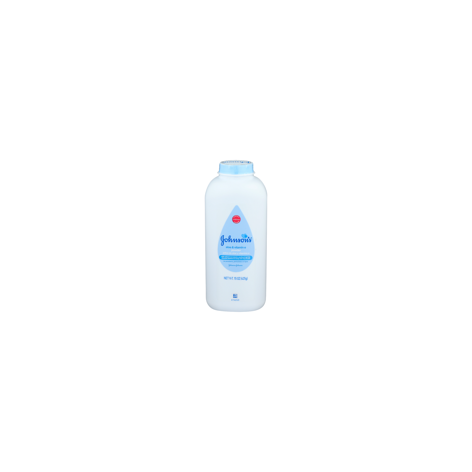 JOHNSON's Aloe & Vitamin E Powder - 15 Ounce Image 1 of 3