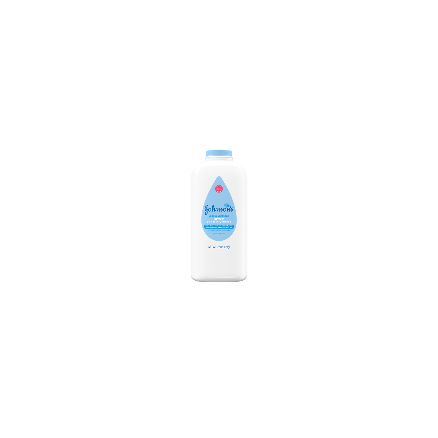 Johnson's Baby Aloe & Vitamin E Powder - 22 Ounce Image 1 of 2