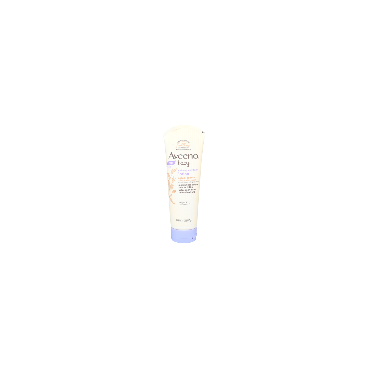 Aveeno Baby Lavender & Vanilla Scented Calming Comfort Lotion - 8 Ounce Image 1 of 2