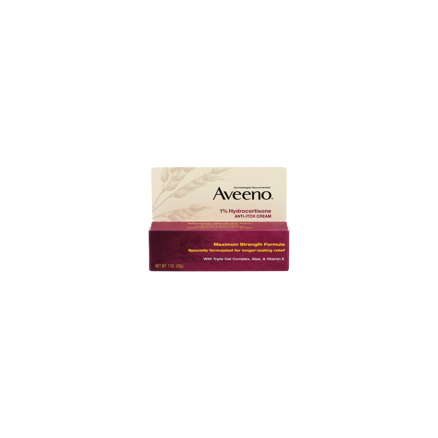 Aveeno Anti-Itch Cream - 1 Ounce Image 1 of 2
