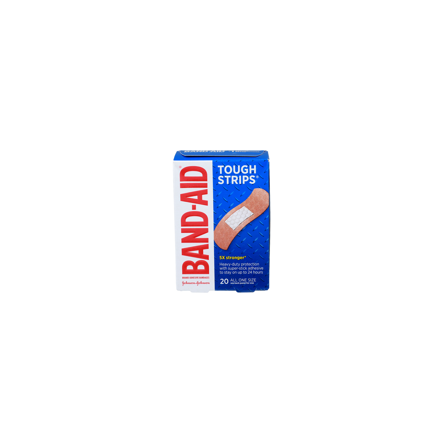 BAND-AID All One Size Tough Strips Adhesive Bandages - 20 Count Image 1 of 2
