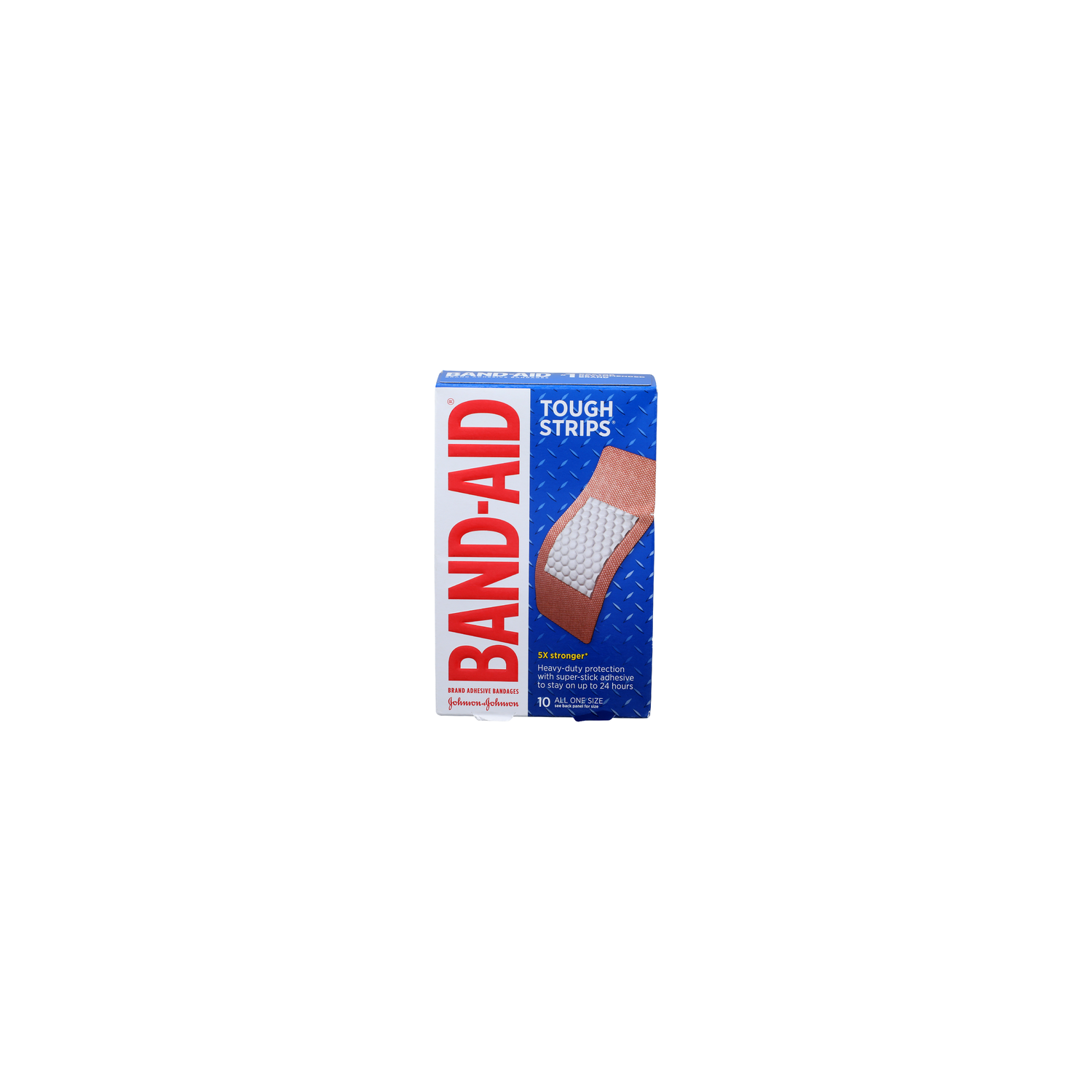 BAND-AID All One Size Tough Strips Adhesive Bandages - 10 Count Image 1 of 2