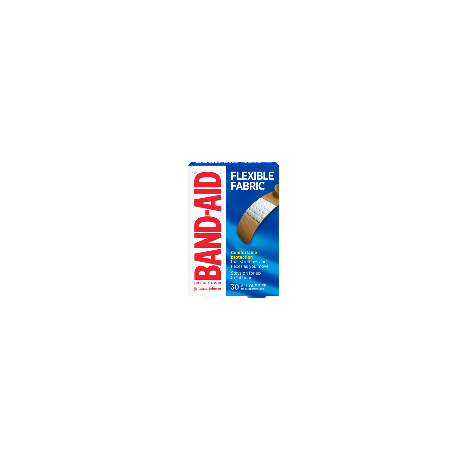 Johnson & Johnson Flexible Fabric Band-Aid - 30 Count Image 1 of 2